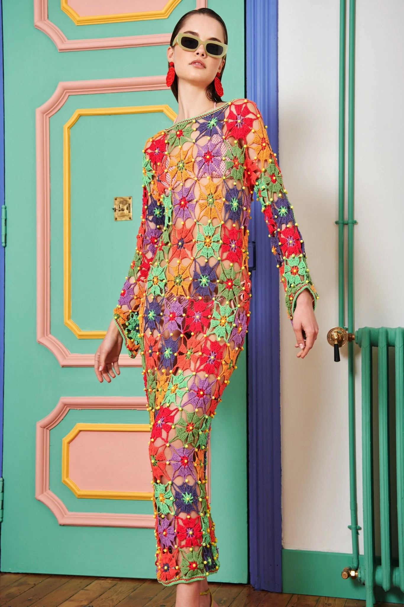 Faraura Dress-multi - Image 2