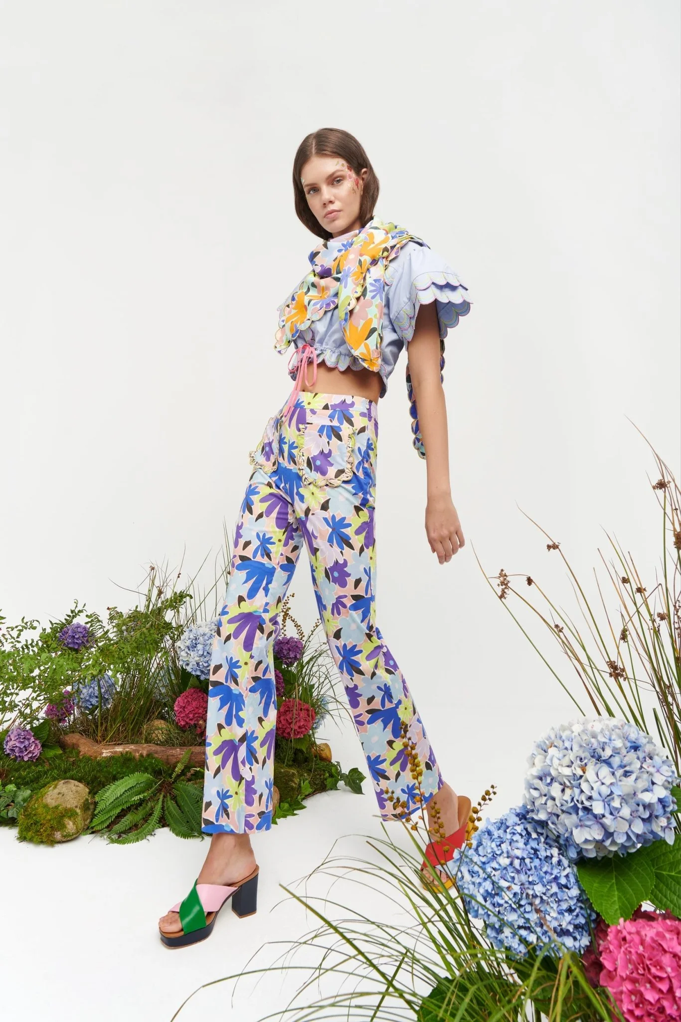 ARICA PANTS-PURPLE - Image 2