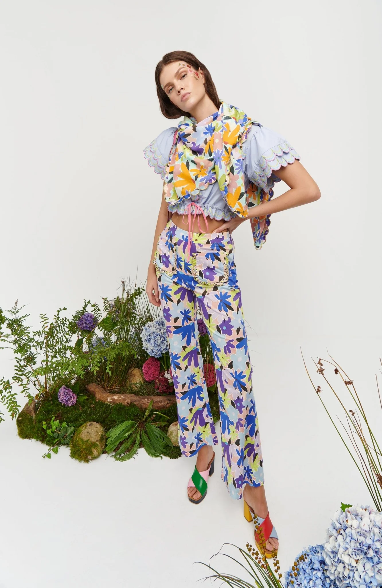 ARICA PANTS-PURPLE - Image 4