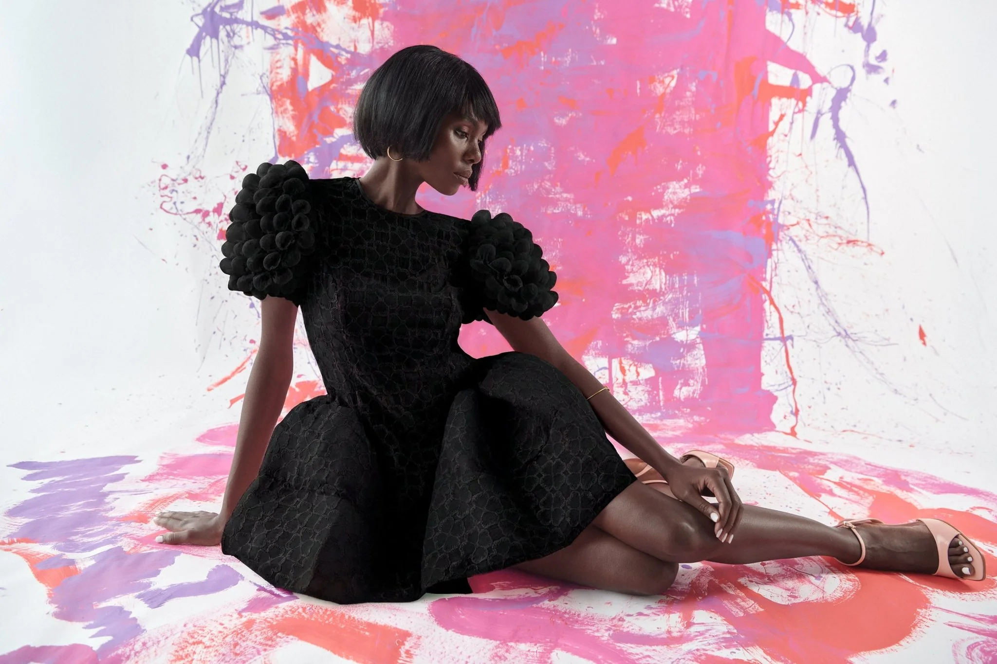 Auri Dress Black - Image 7