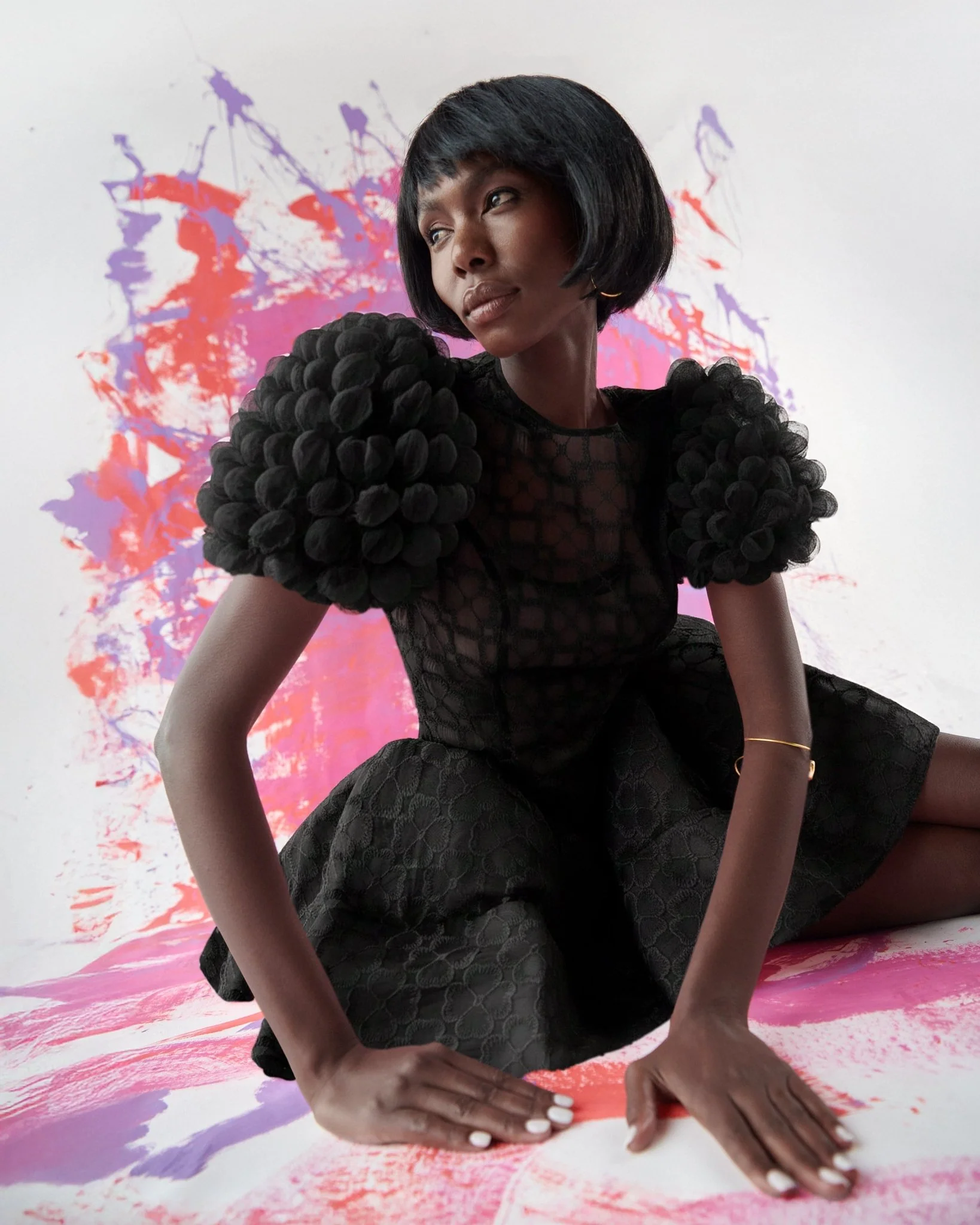 Auri Dress Black - Image 8