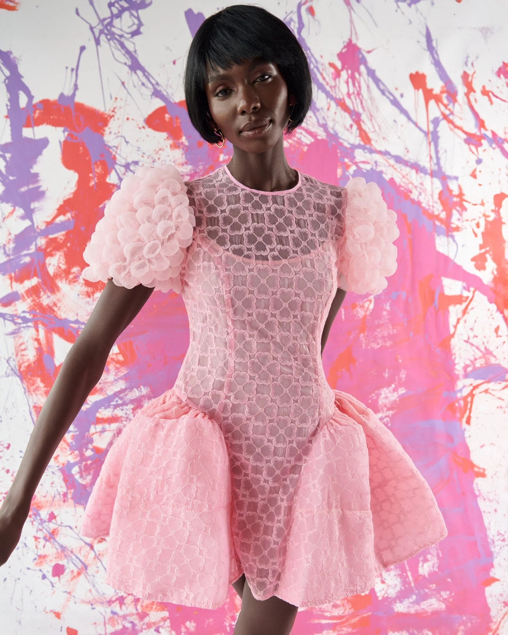 Auri Dress Pink - Image 6