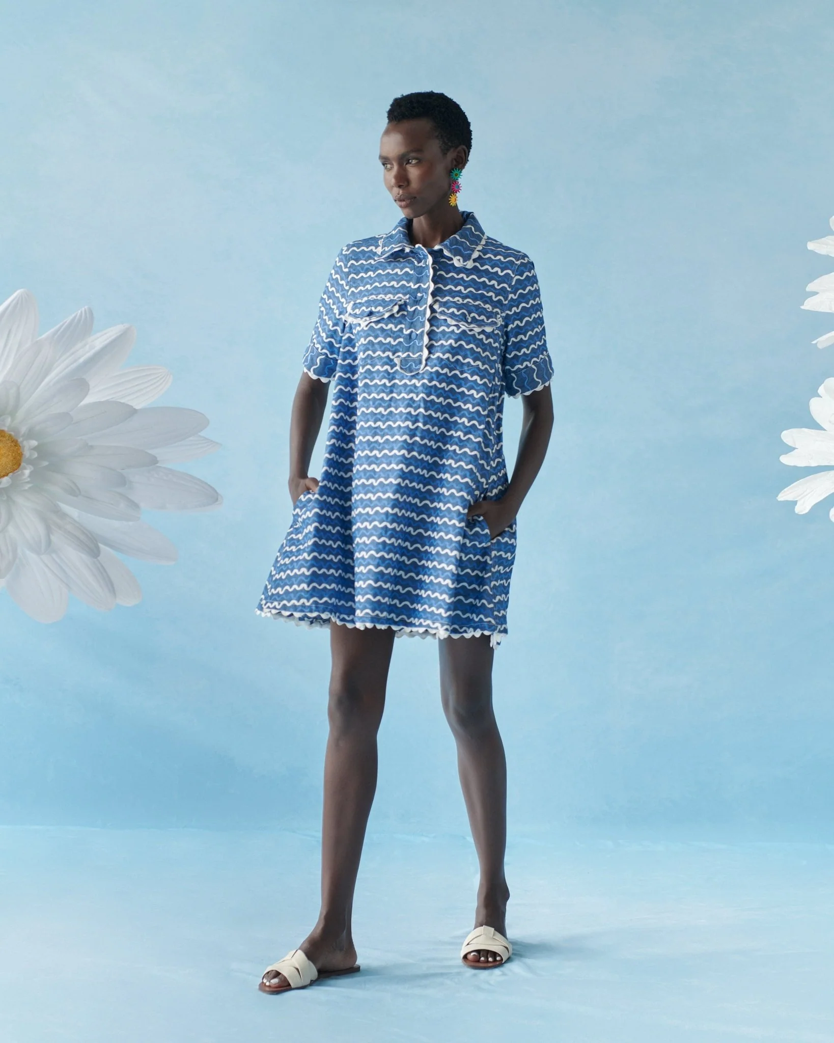 Blueberry Wave Dress - Image 6