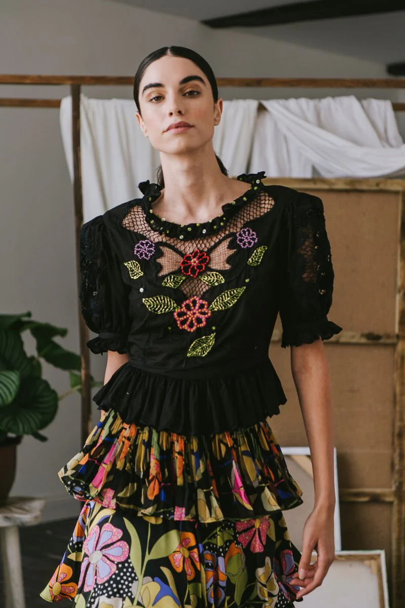 Calatea Top Black - Image 3