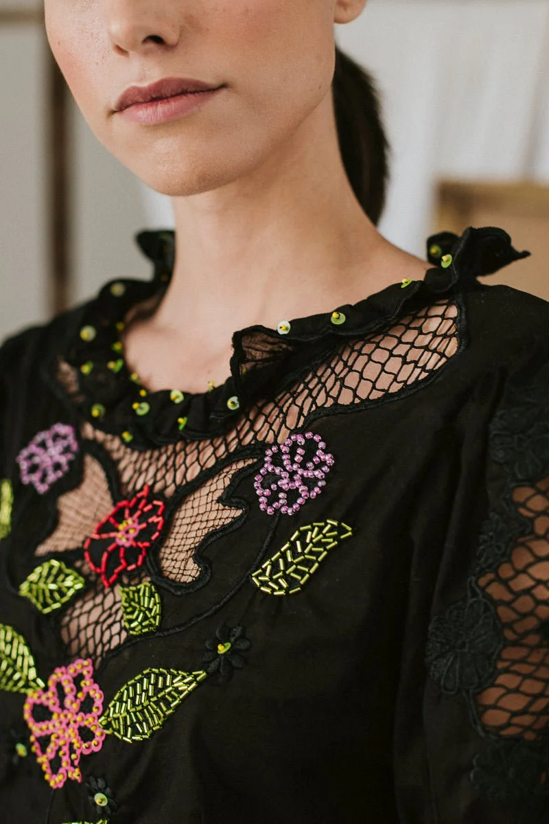 Calatea Top Black - Image 4
