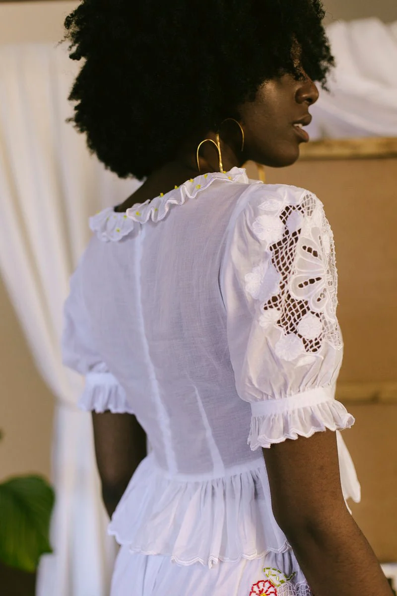 Calatea Top White - Image 2