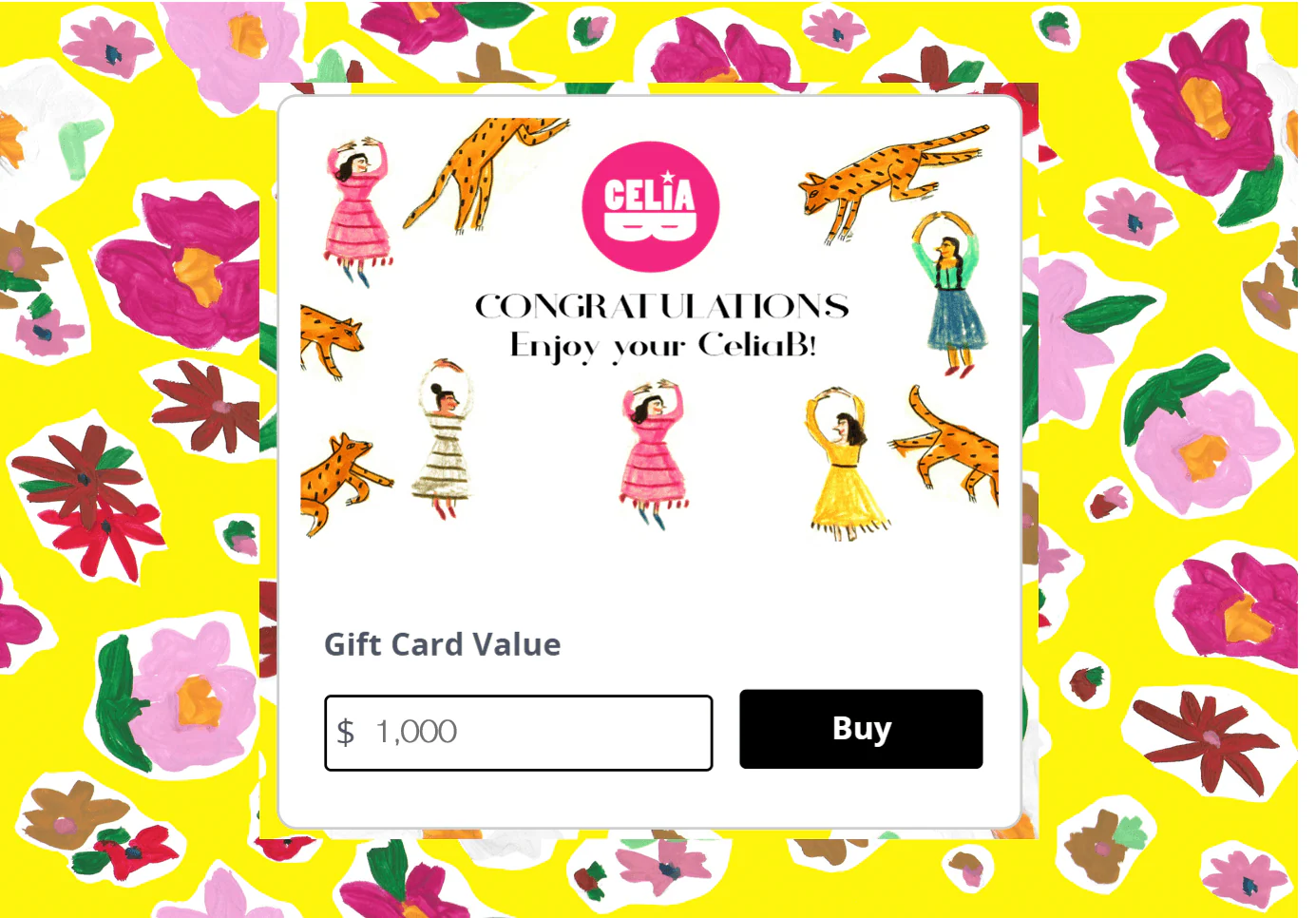 CeliaB Gift Card