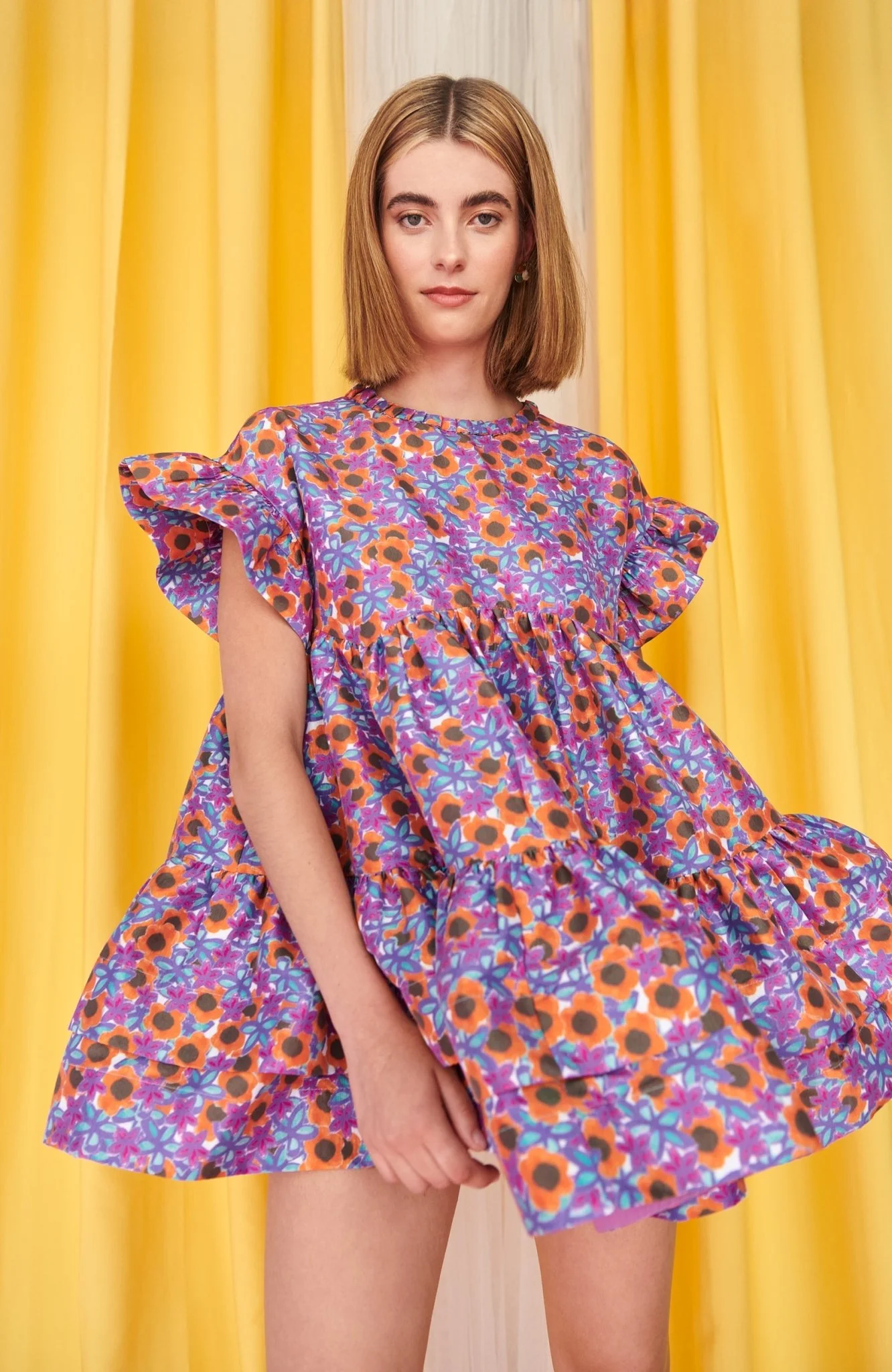 Coral Dress Purple - Image 2