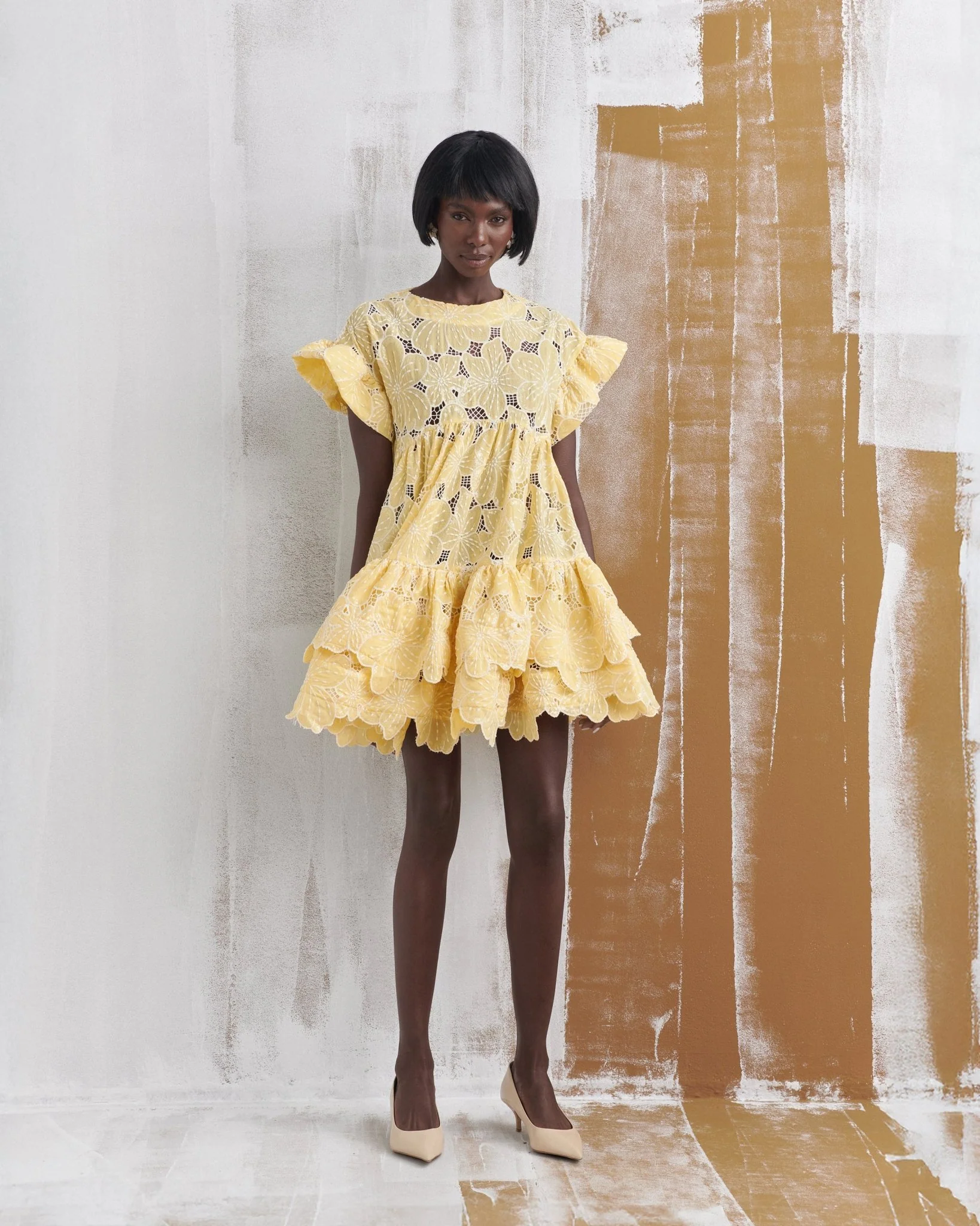 Coral Floreat Dress - Image 3