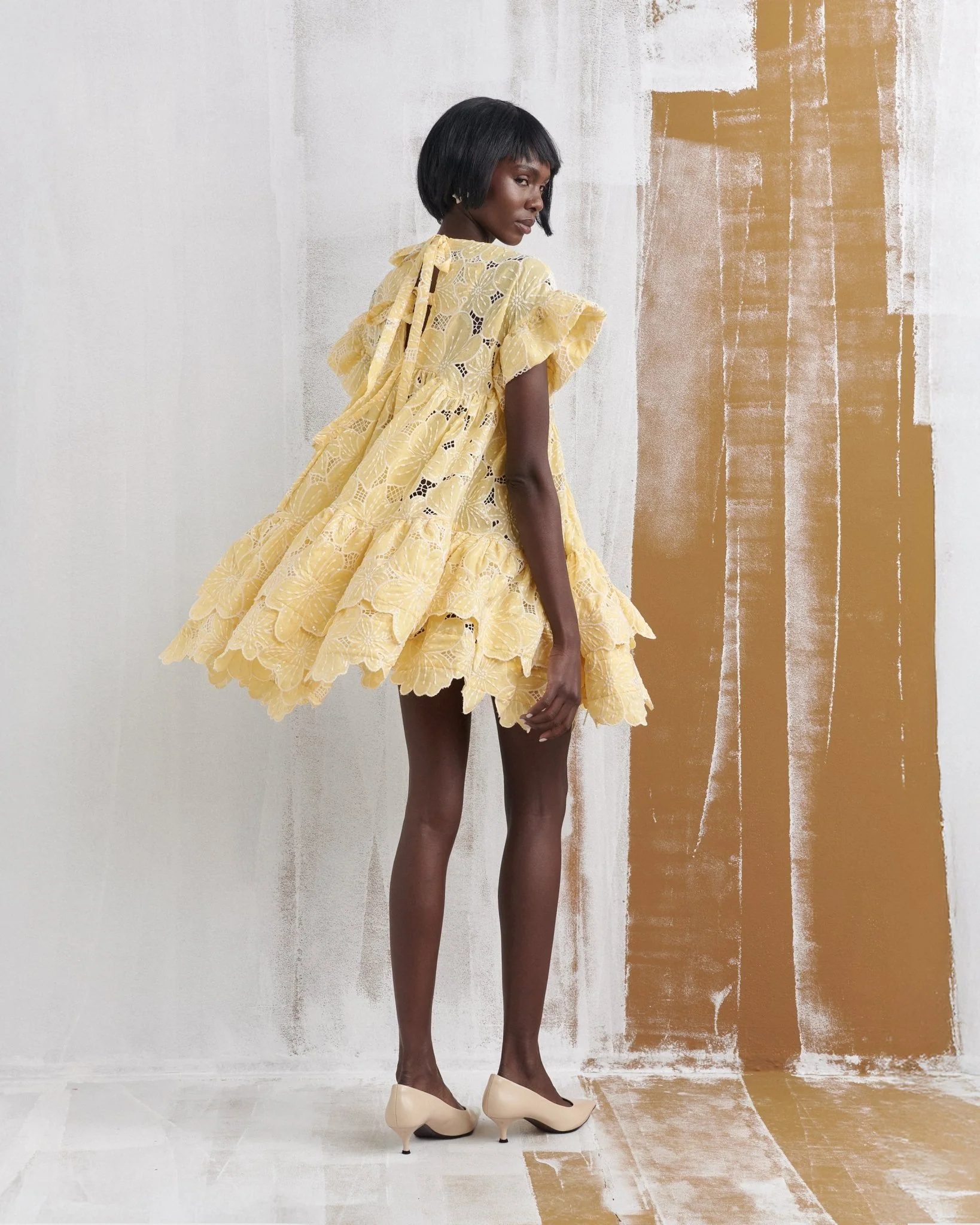 Coral Floreat Dress - Image 5