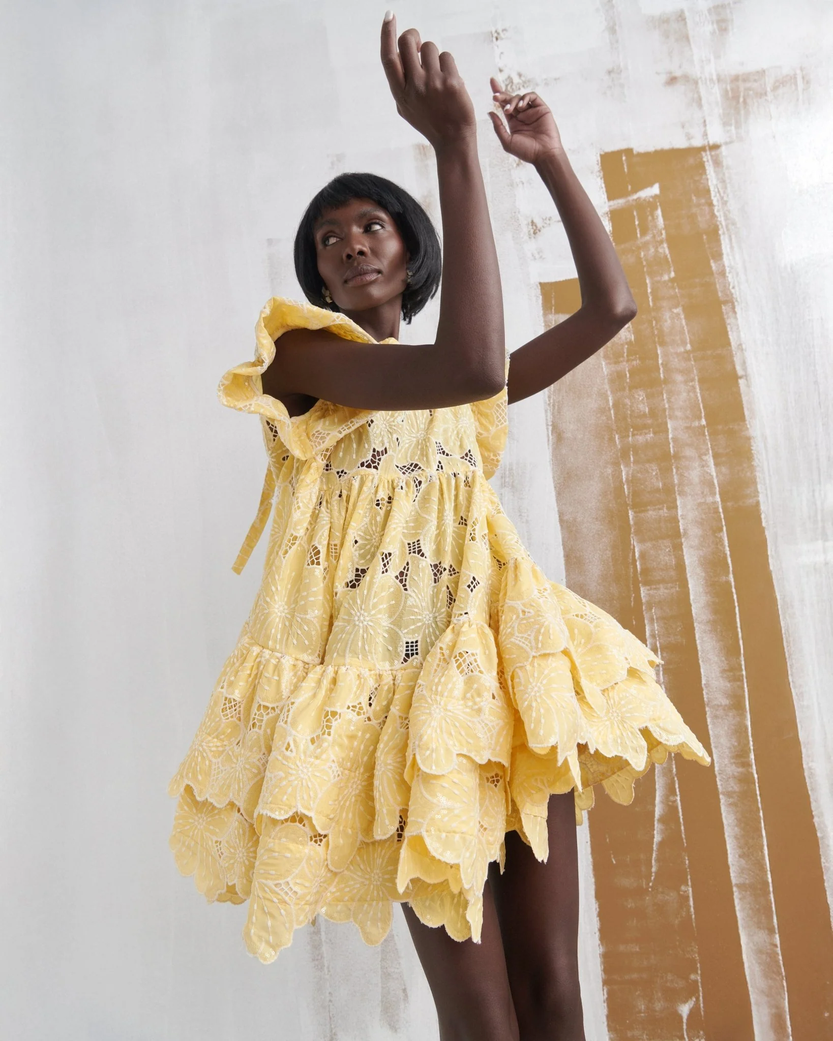 Coral Floreat Dress - Image 6