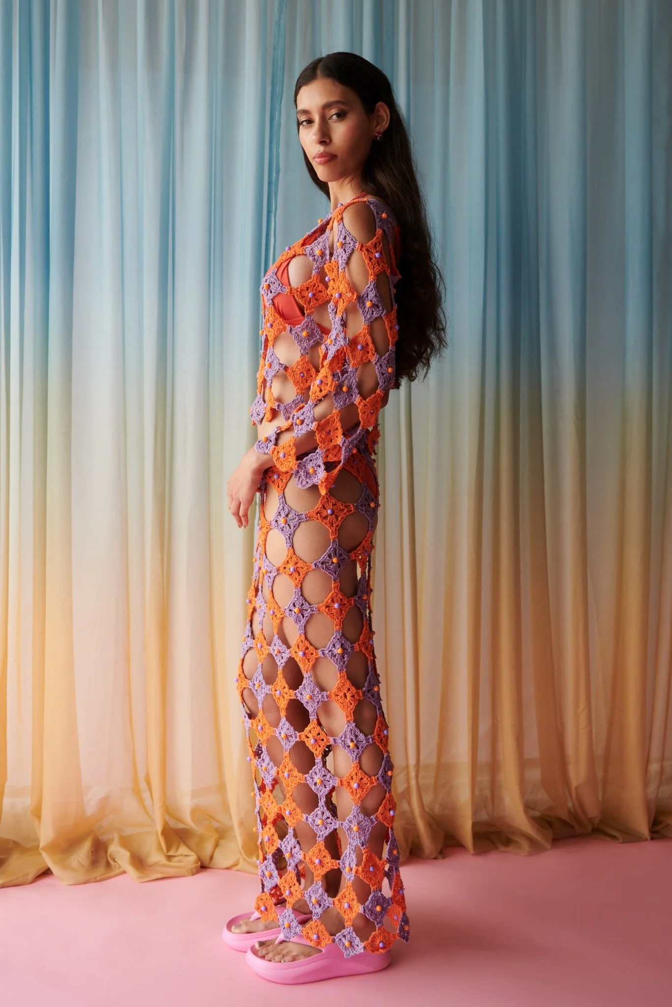 Dakhla Skirt Orange - Image 4