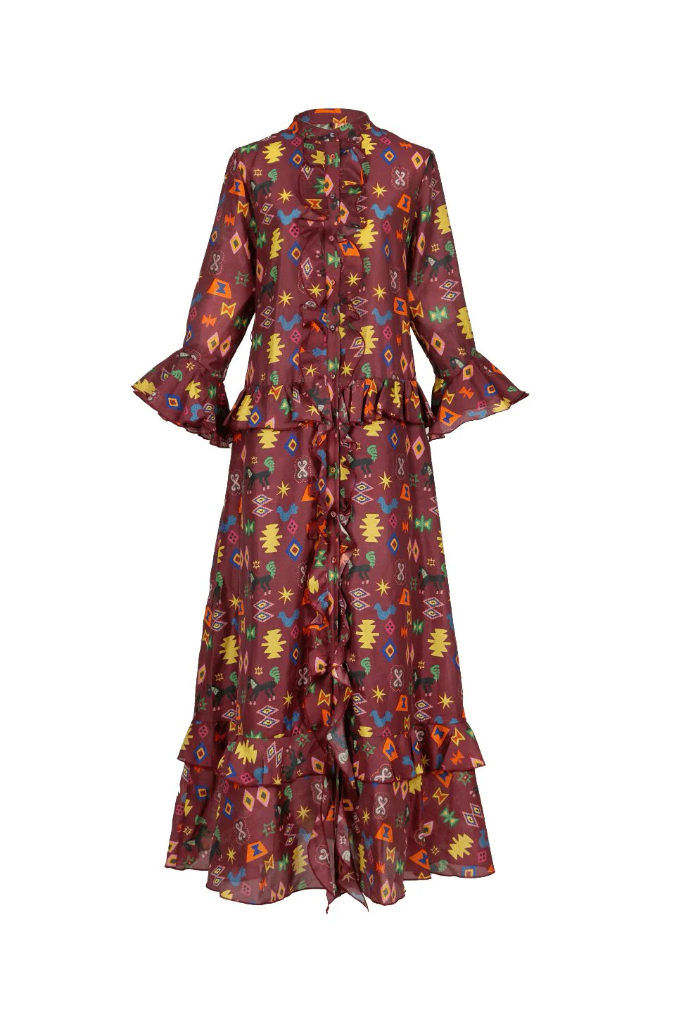 Delight Dress Burdeos