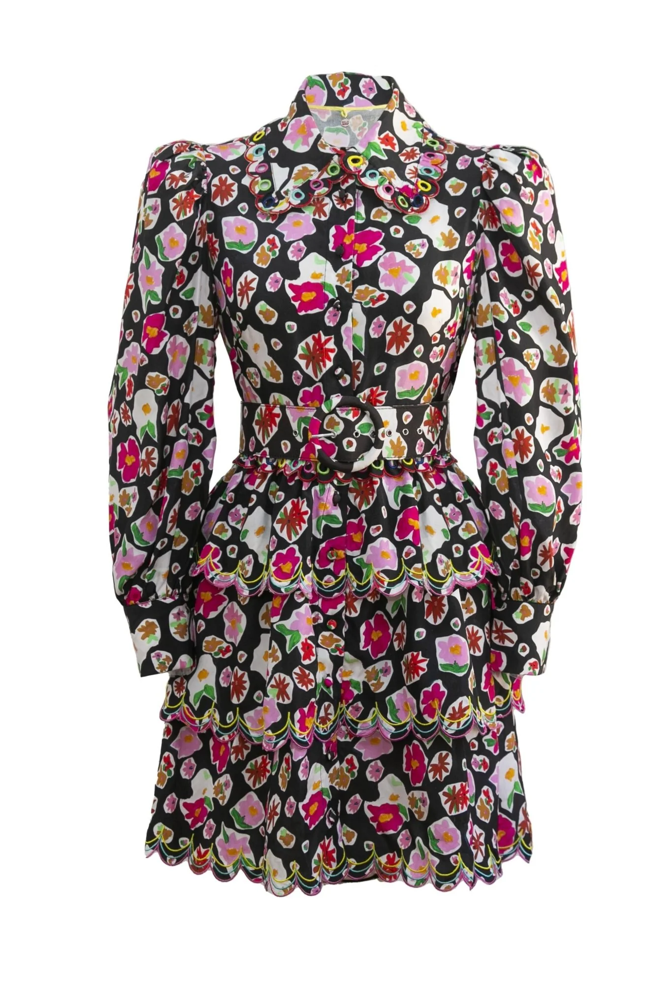 FLUORITE DRESS BLACK