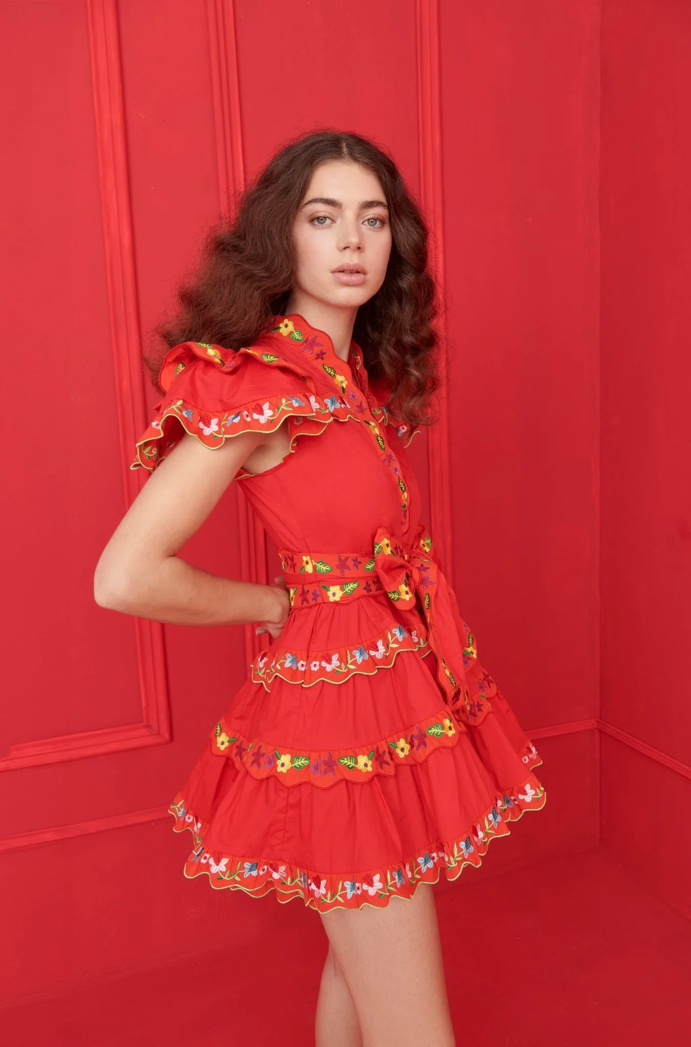Haze Dress Red
