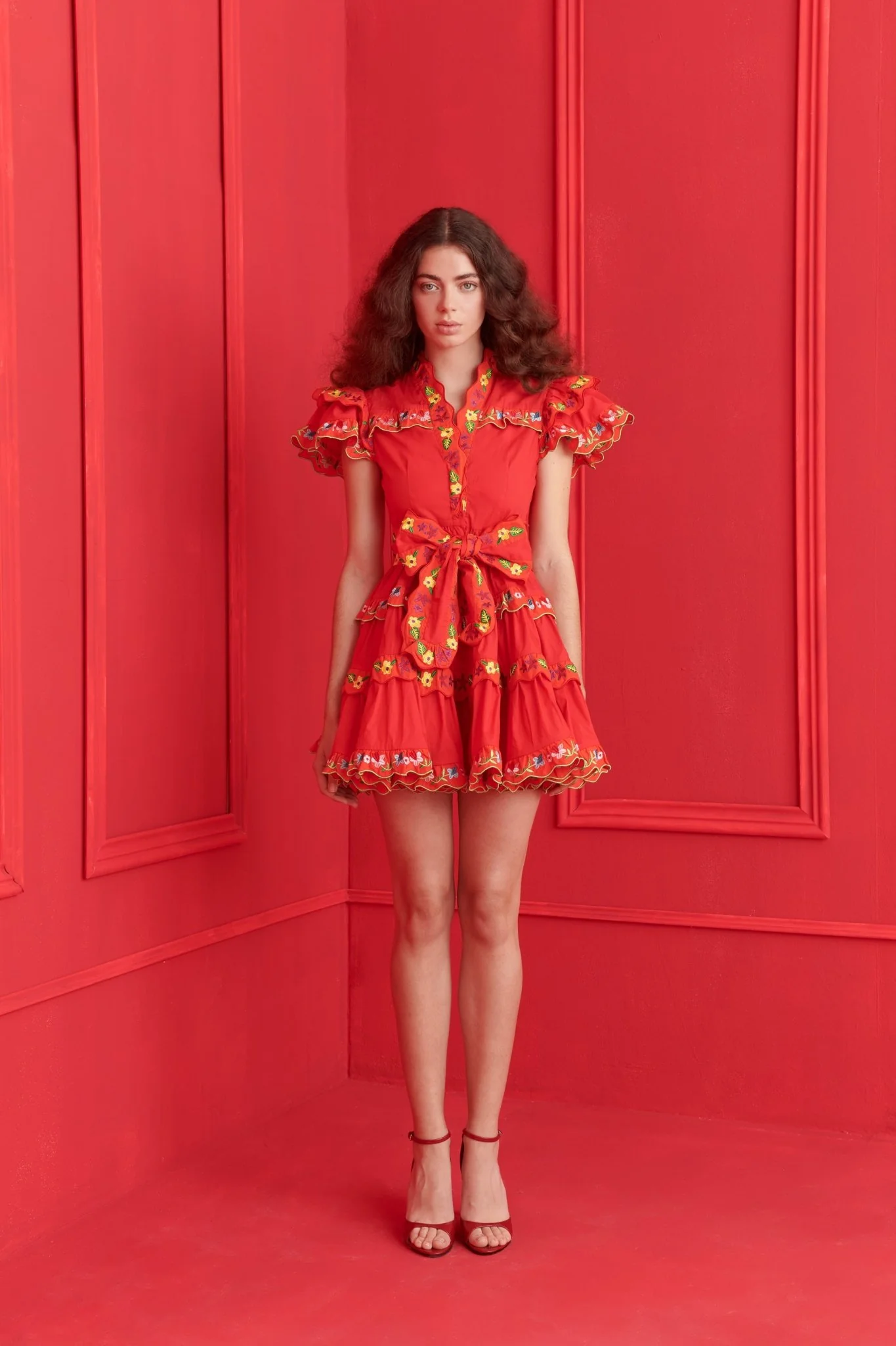 Haze Dress Red - Image 3