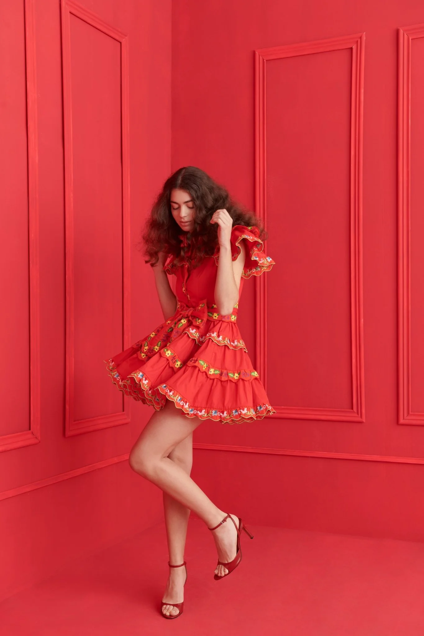 Haze Dress Red - Image 6