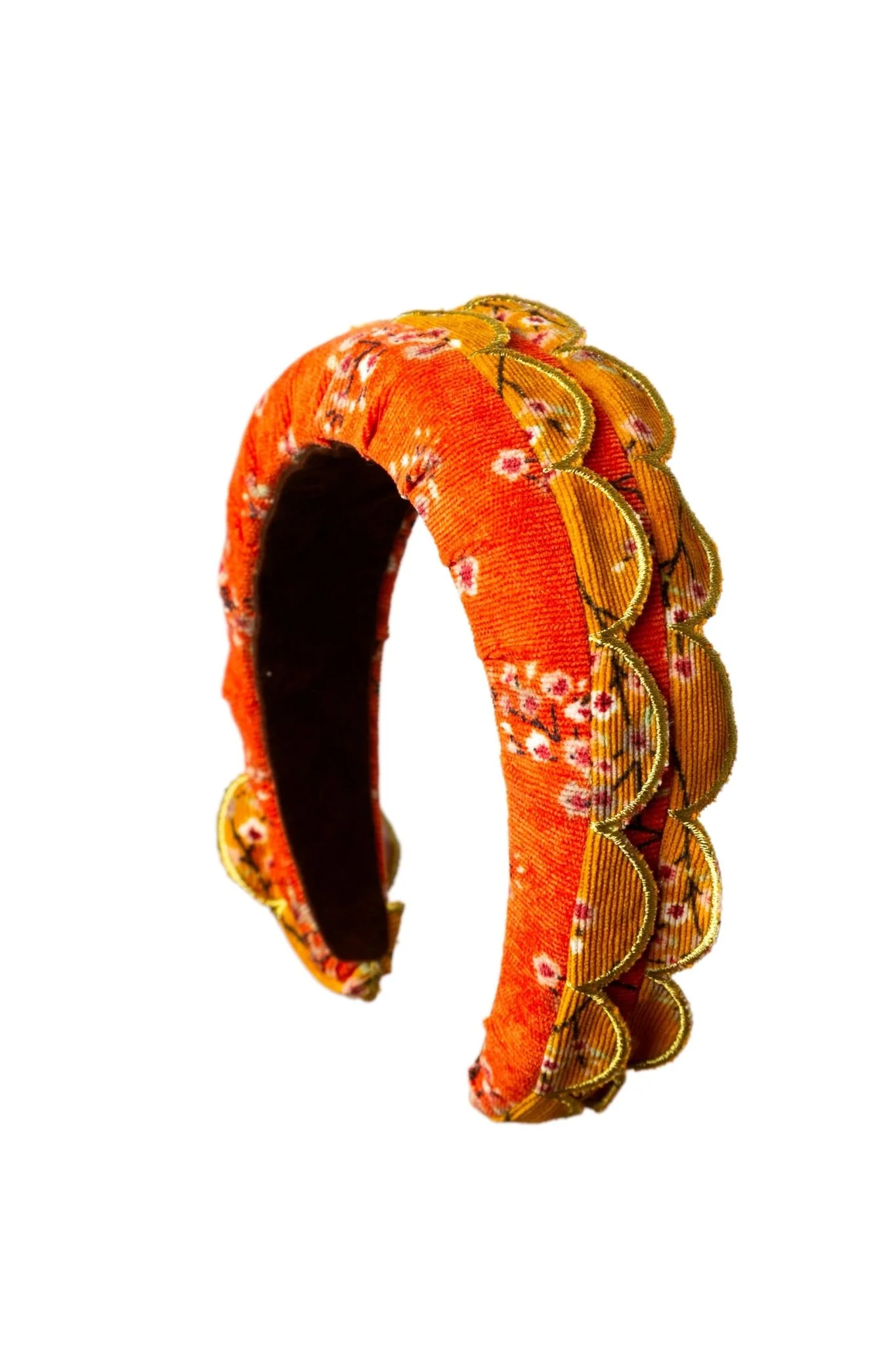 Headband Ruffle Puff Flower - Image 2
