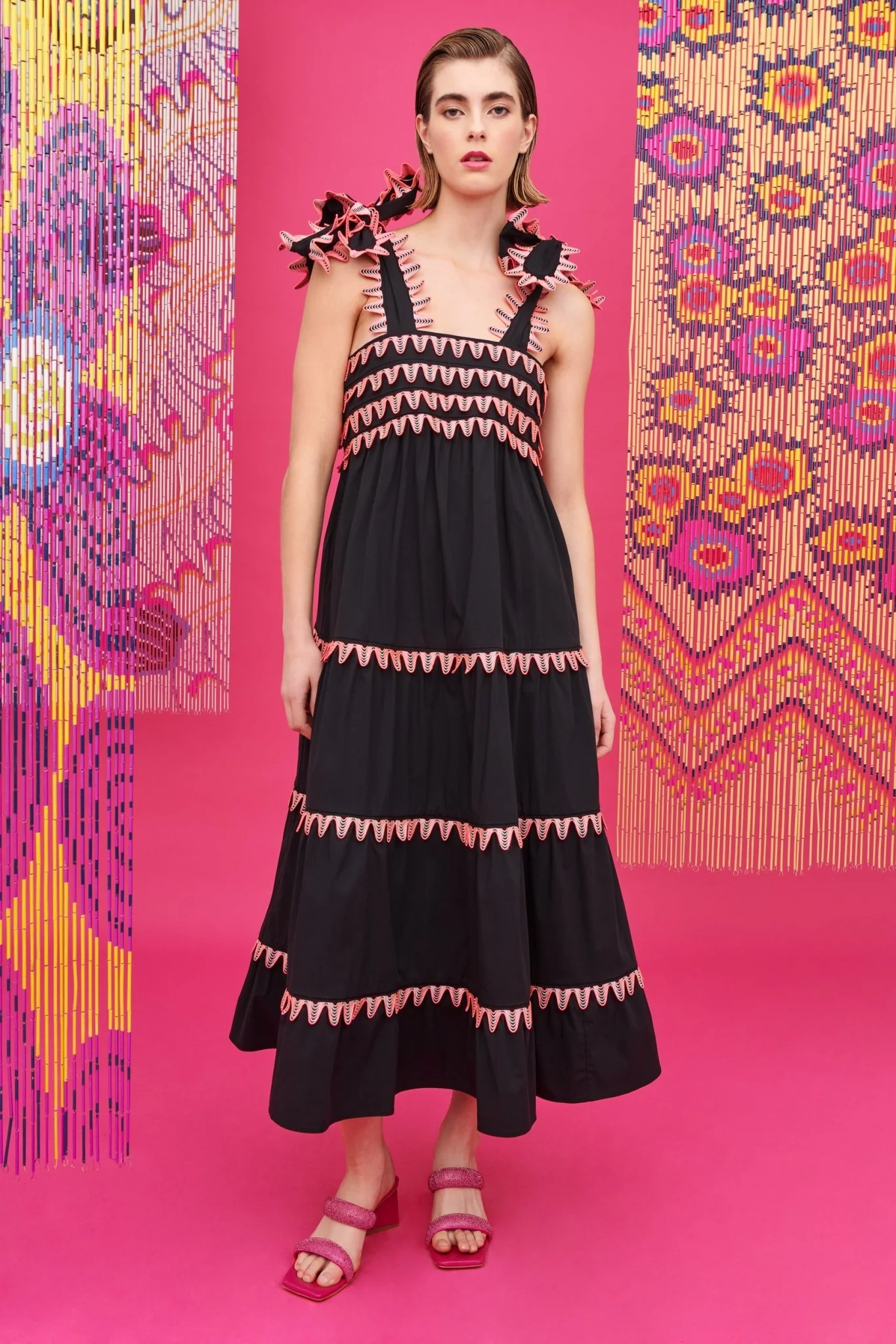 KELLY DRESS BLACK - Image 4