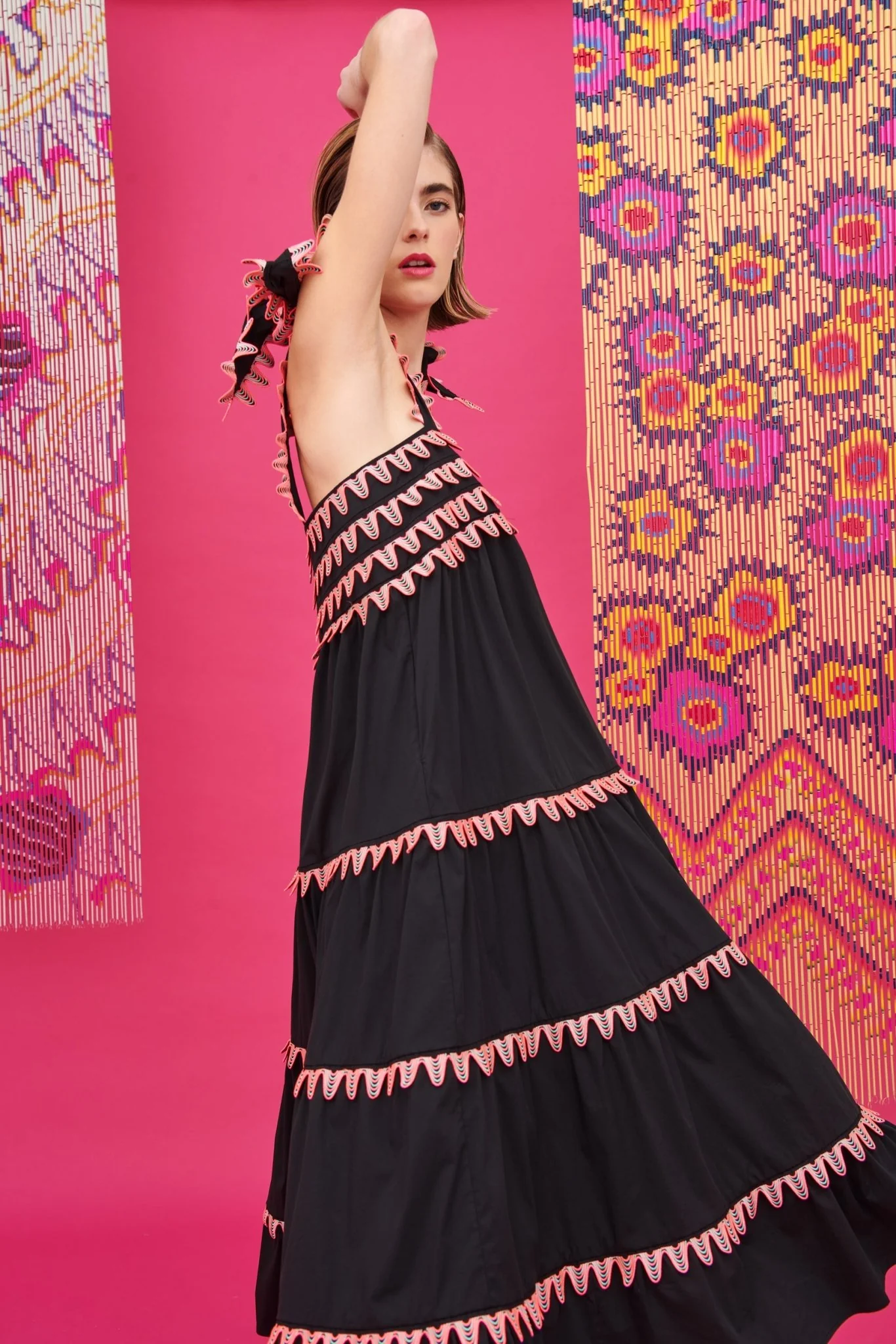 KELLY DRESS BLACK - Image 7