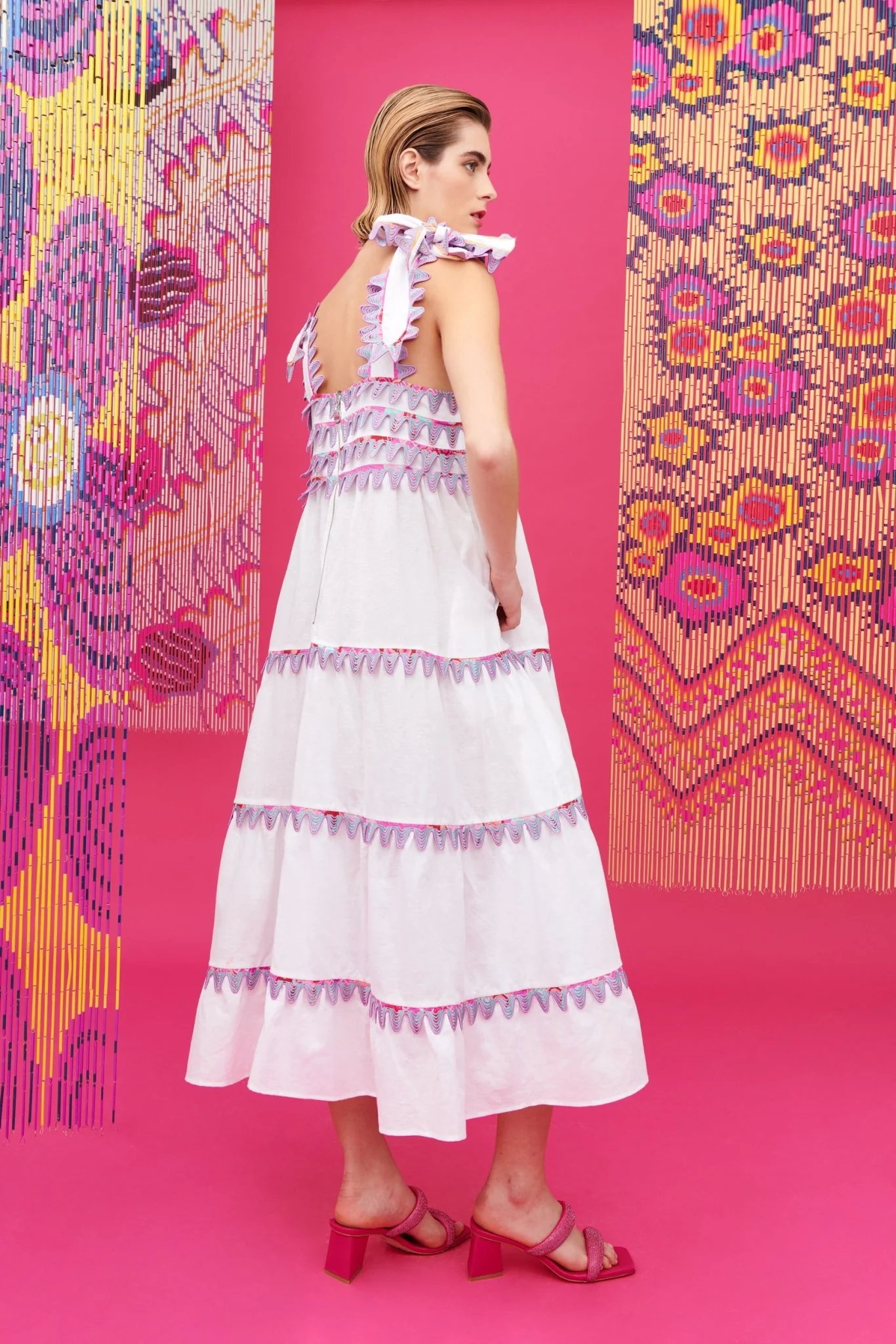 KELLY DRESS WHITE - Image 5