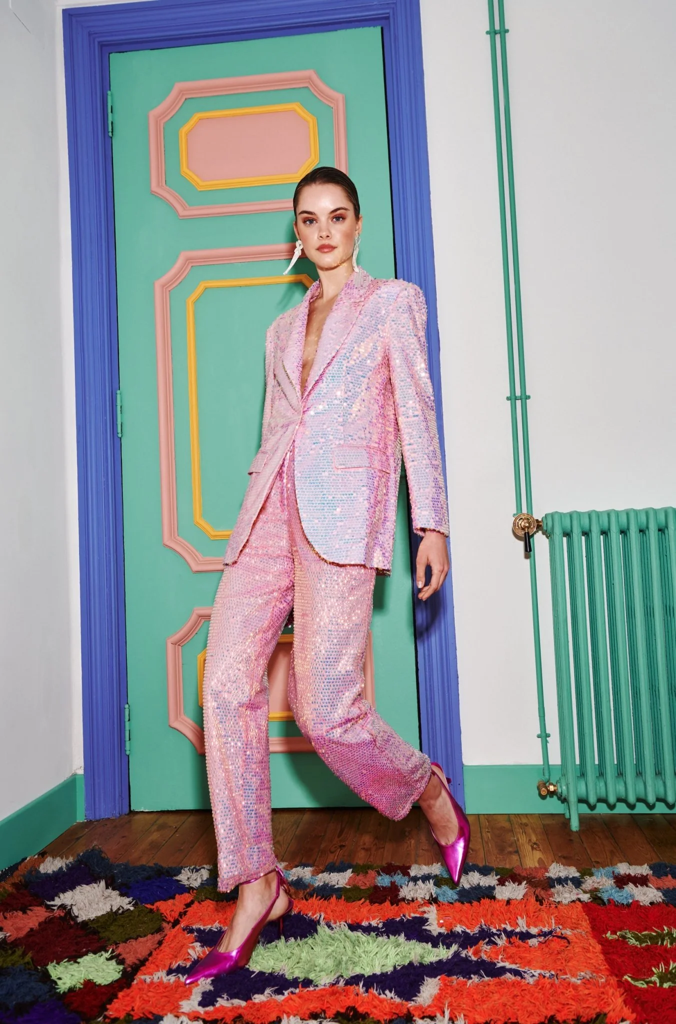 Kimbazi Pants Pink - Image 3