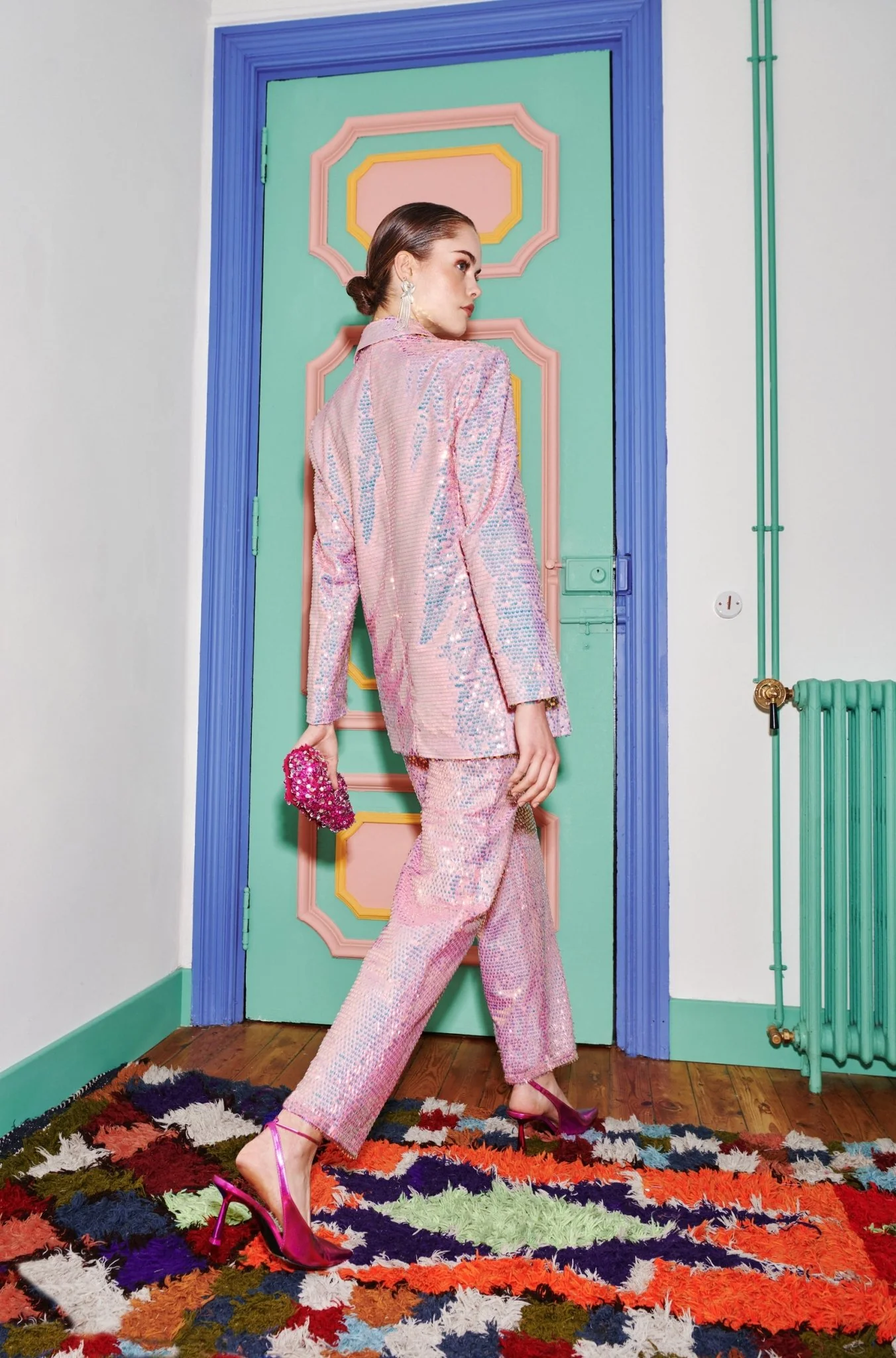 Kimbazi Pants Pink - Image 4