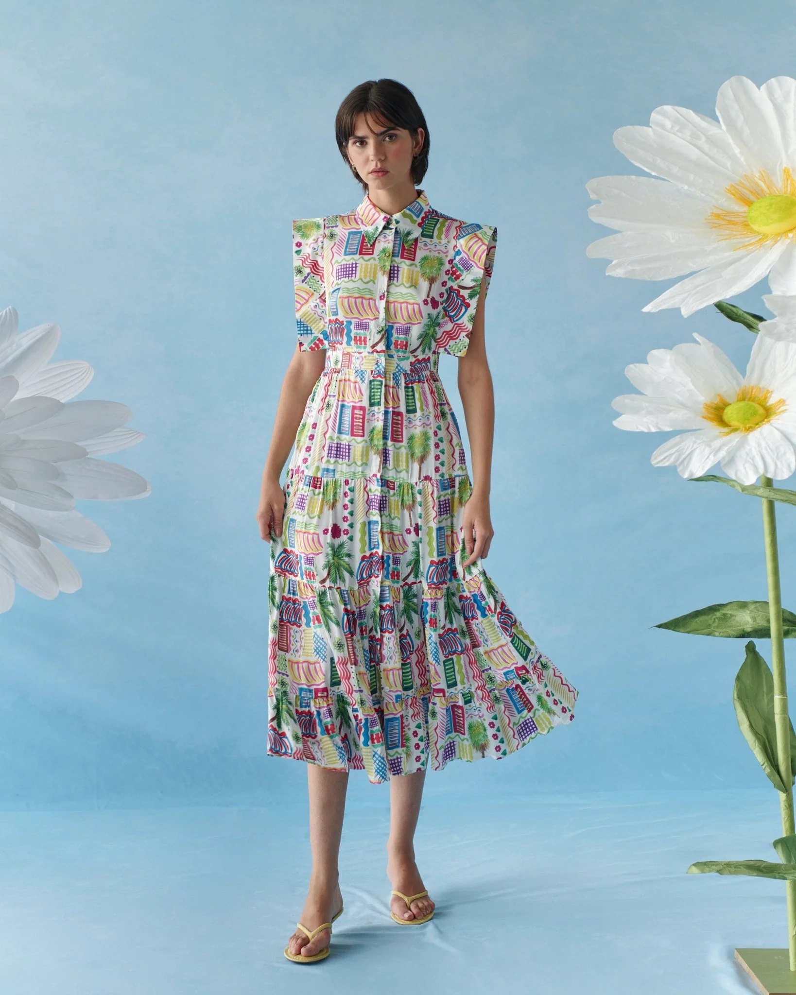 Lucero Dress Print