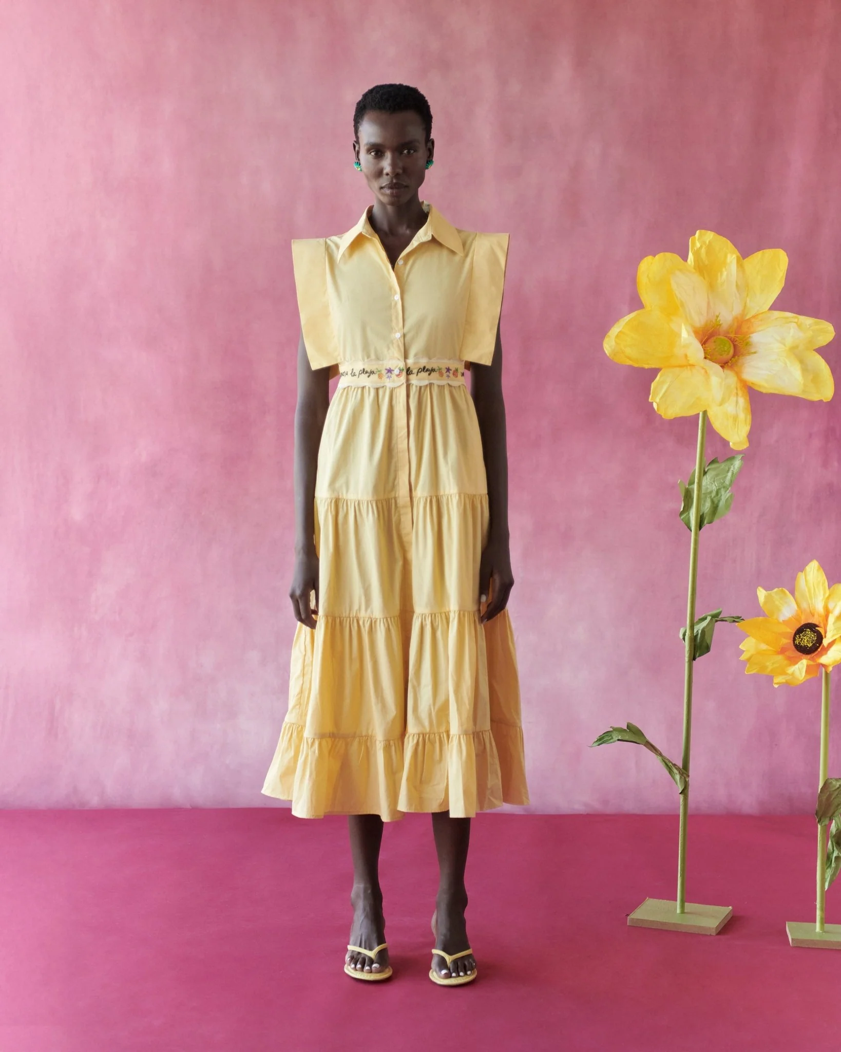 Lucero Dress Yellow - Image 2