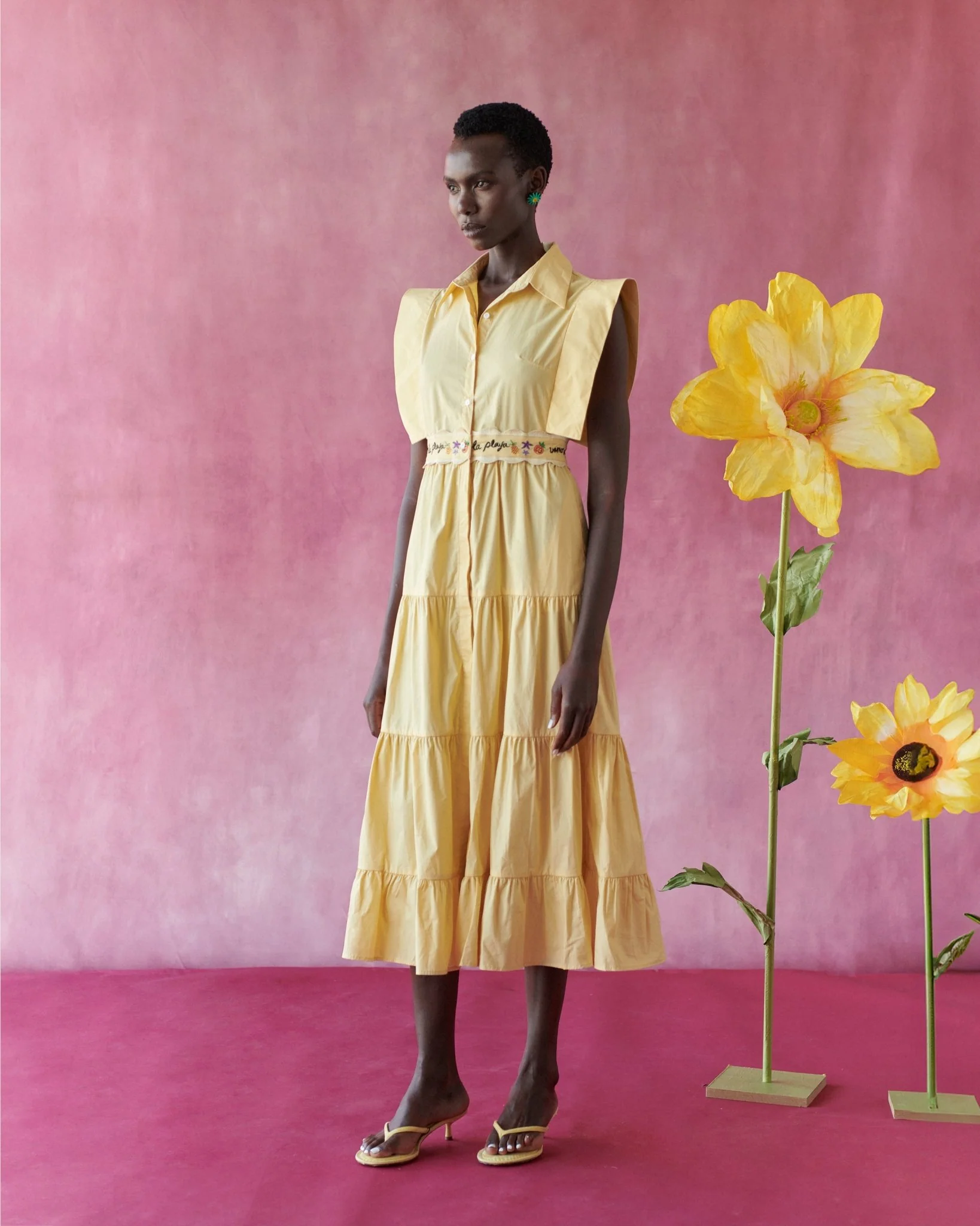 Lucero Dress Yellow - Image 3