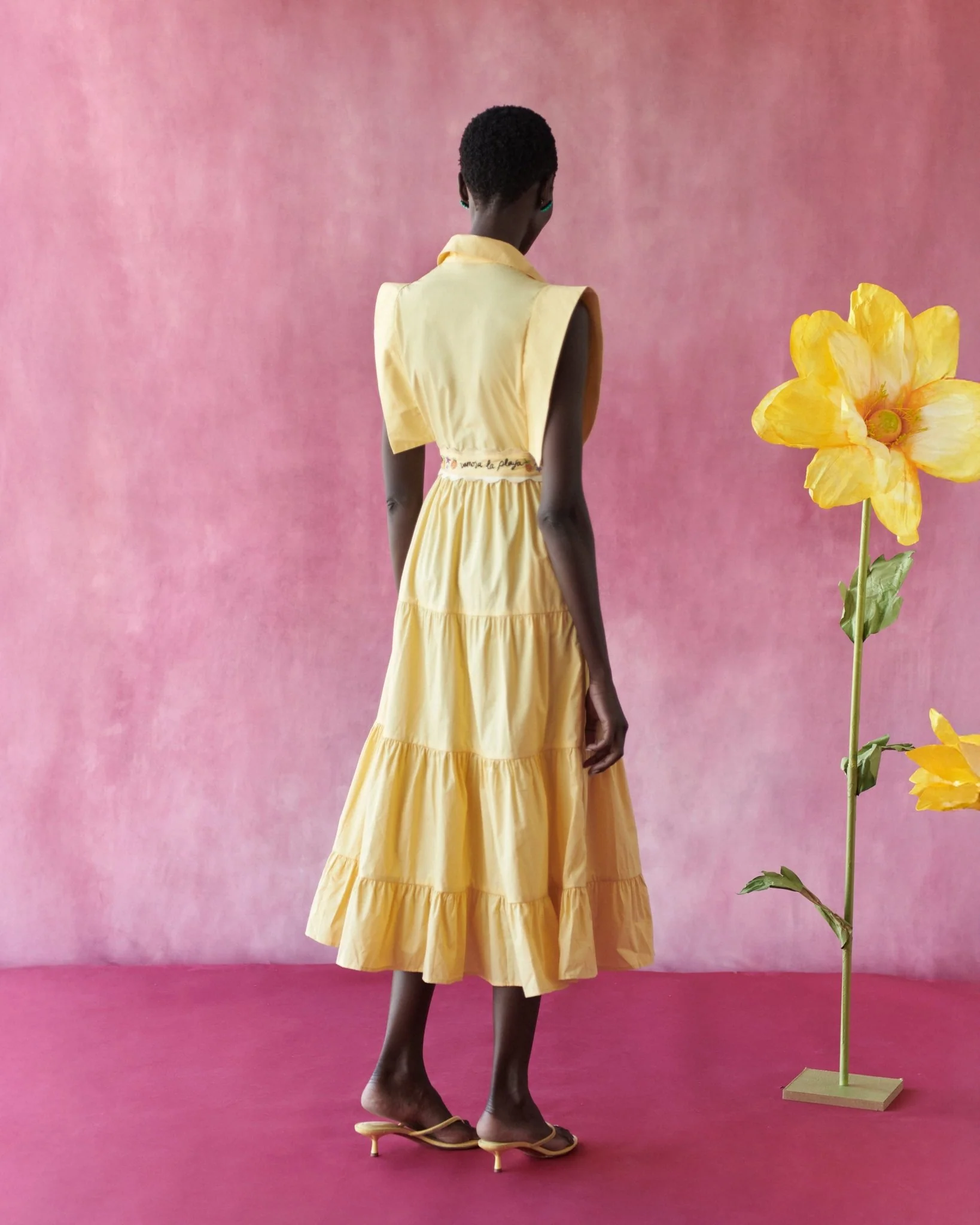 Lucero Dress Yellow - Image 4