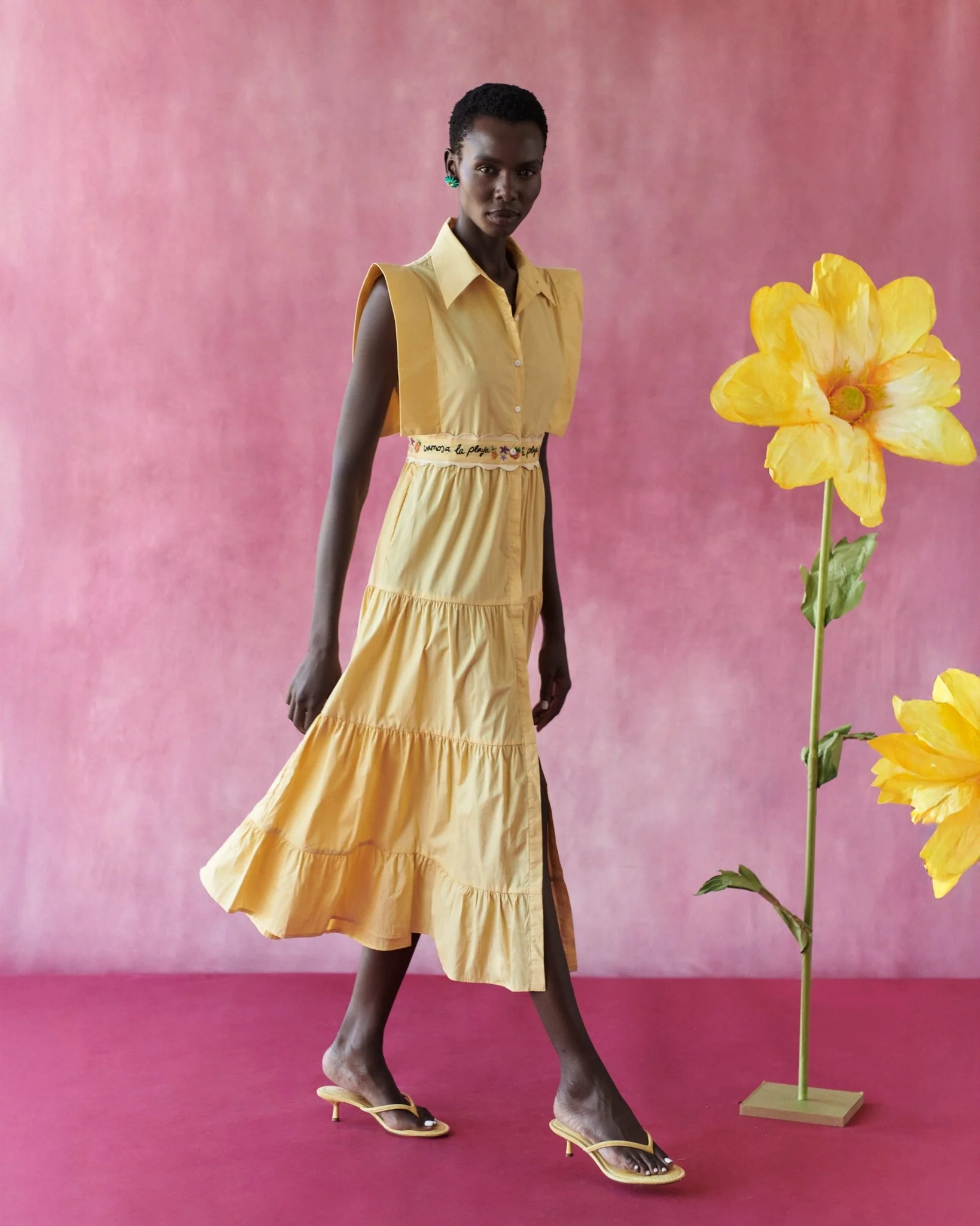 Lucero Dress Yellow - Image 5