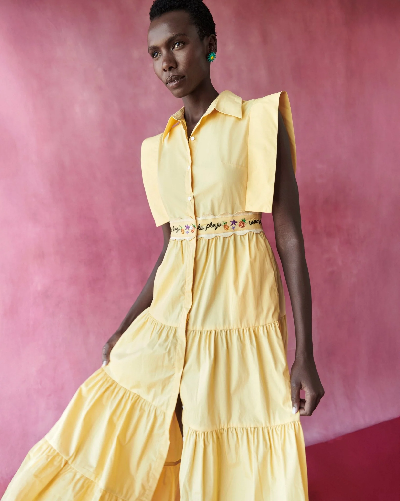 Lucero Dress Yellow - Image 6