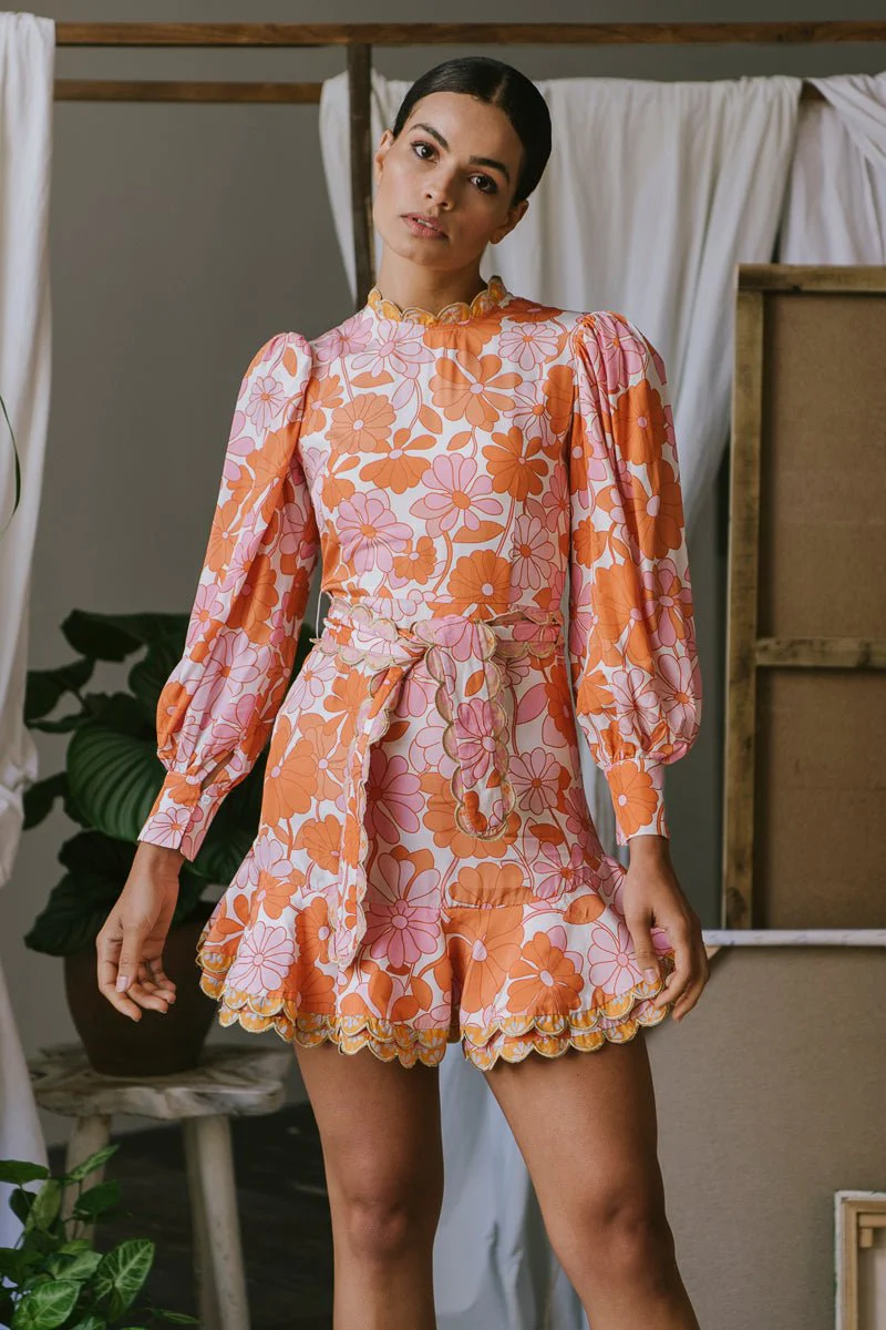 Orquidea Dress Red