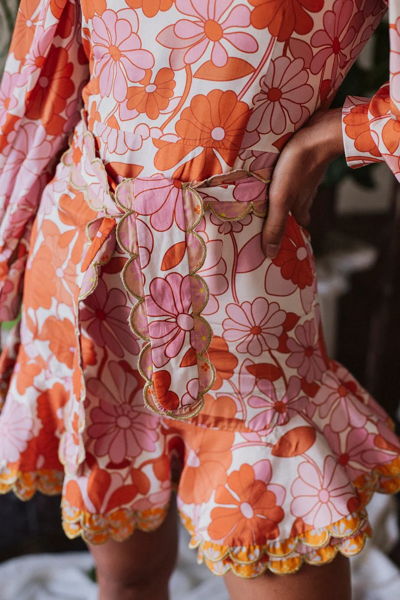 Orquidea Dress Red - Image 2