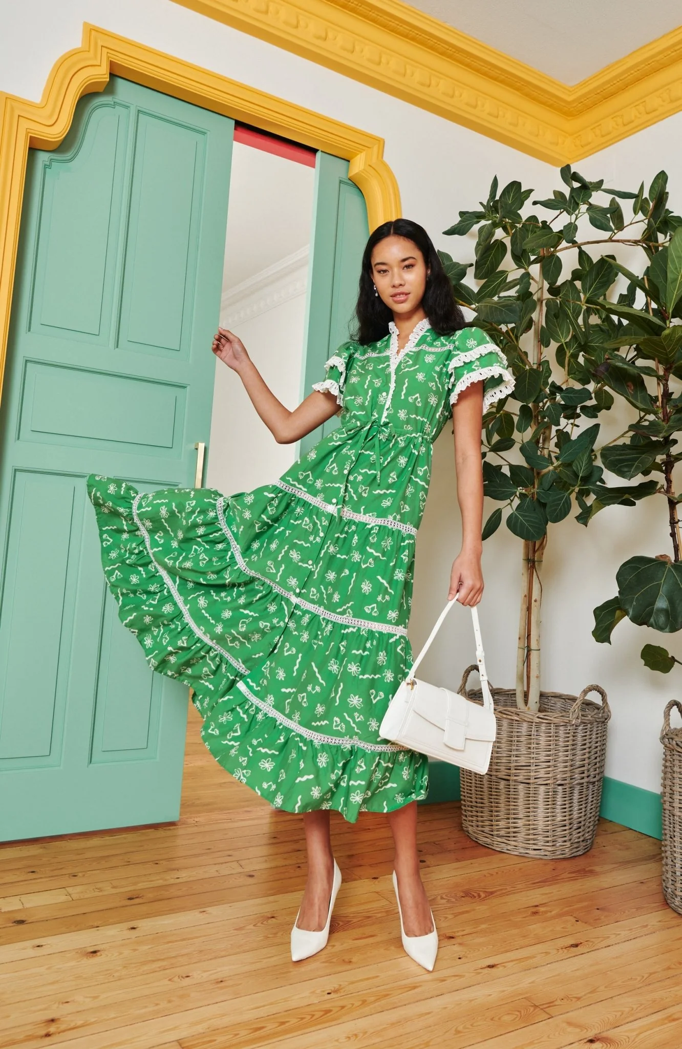 Sedna Dress-Green - Image 2