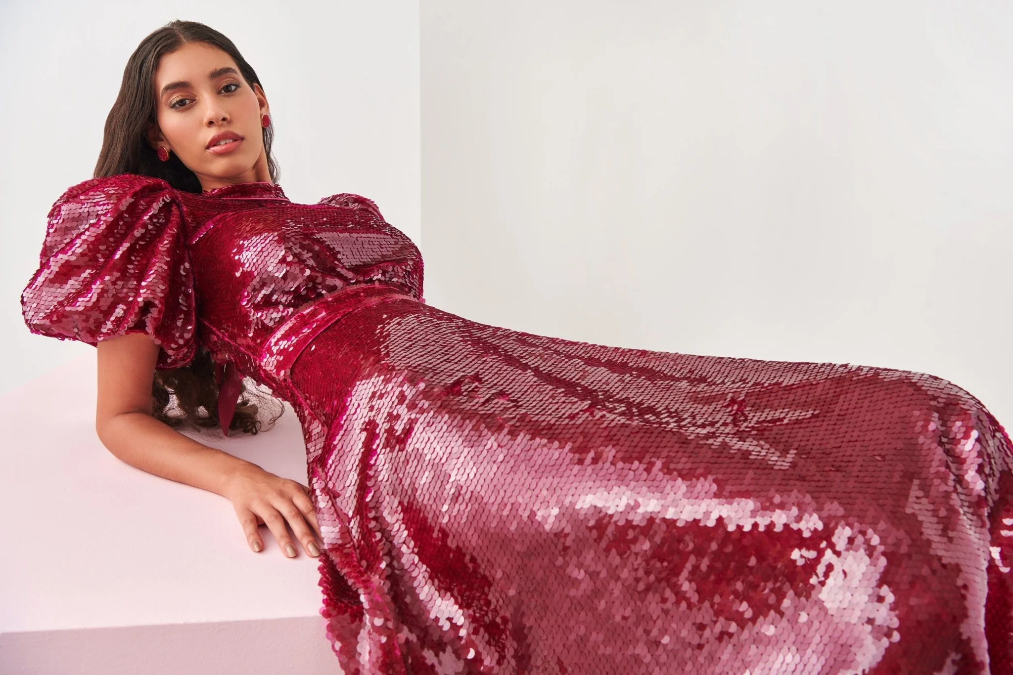 Seraph Dress Cherry - Image 6
