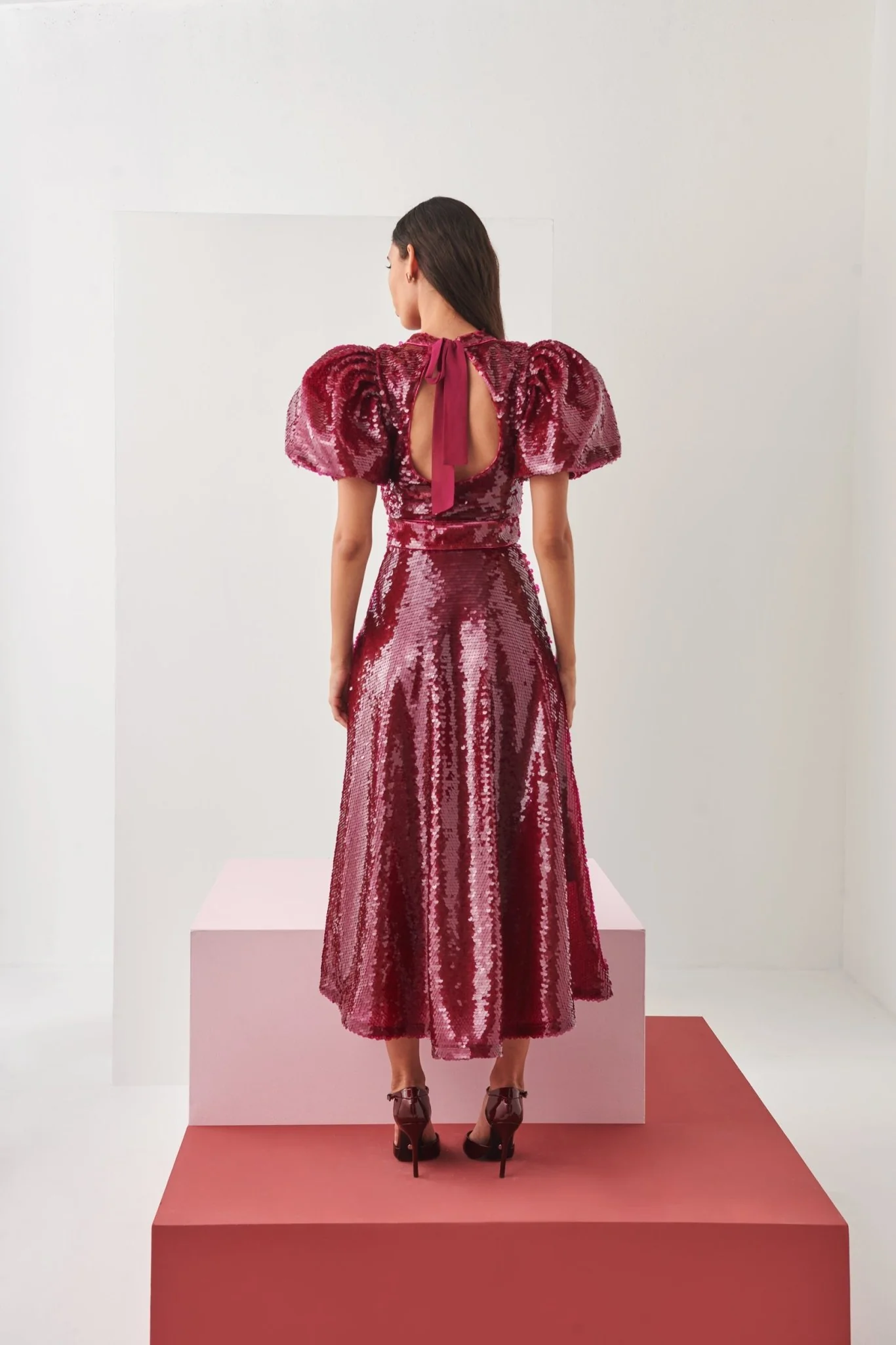 Seraph Dress Cherry - Image 8