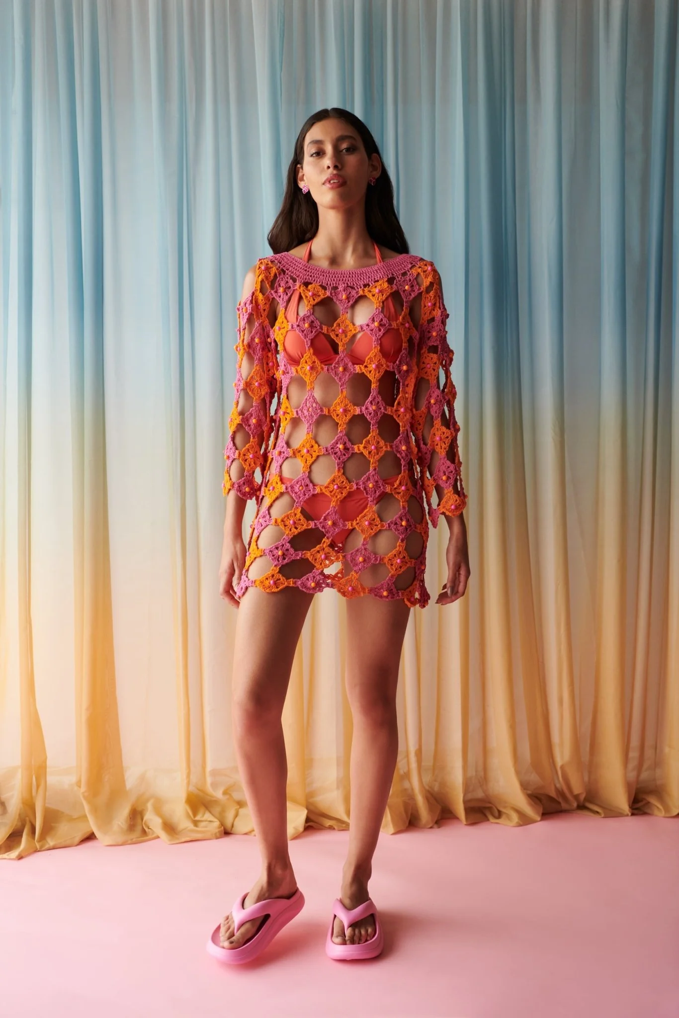 Siwa Dress Orange - Image 5
