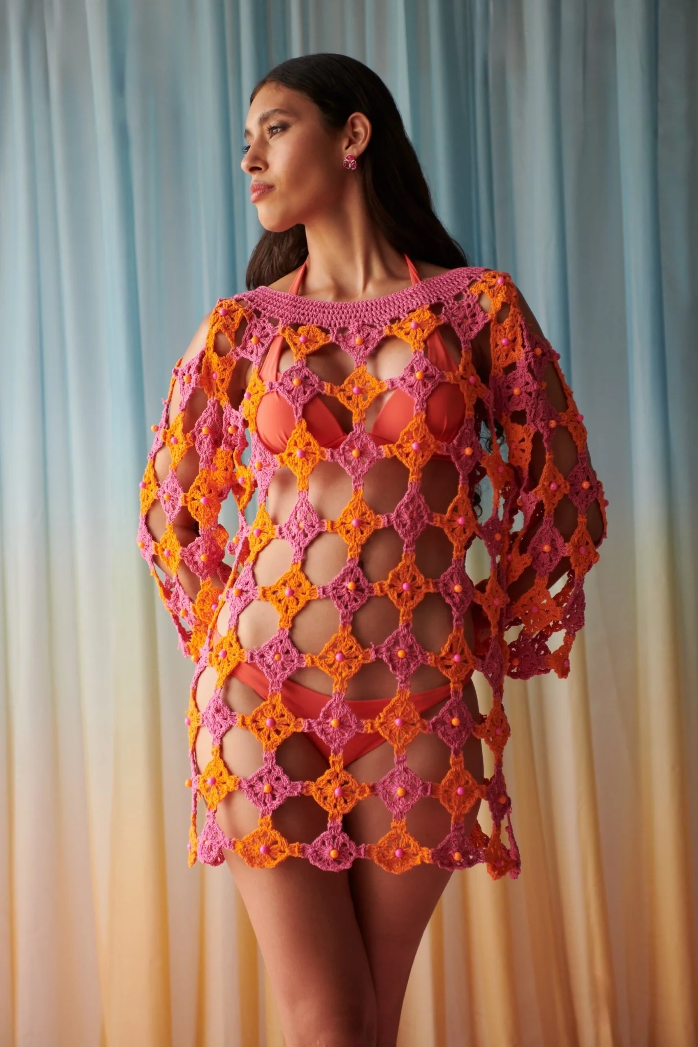 Siwa Dress Orange - Image 7