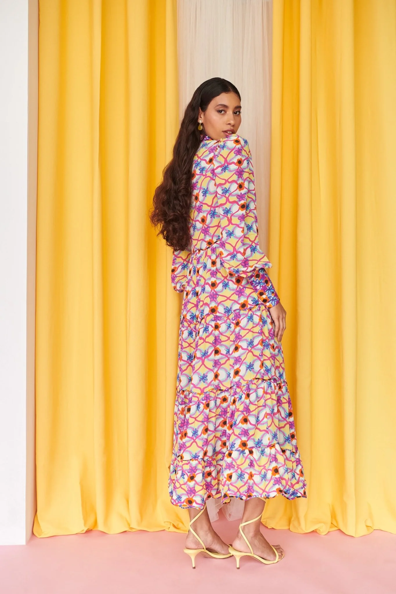 Sunlit Dress Purple - Image 6