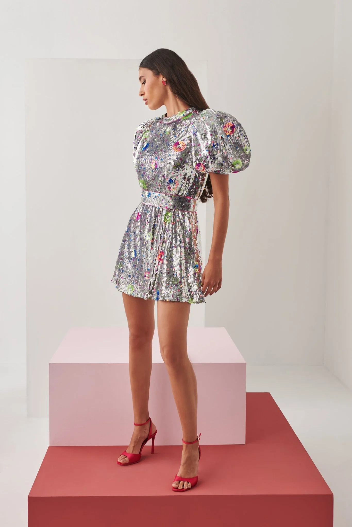 Wonderer Dress Silver - Image 4