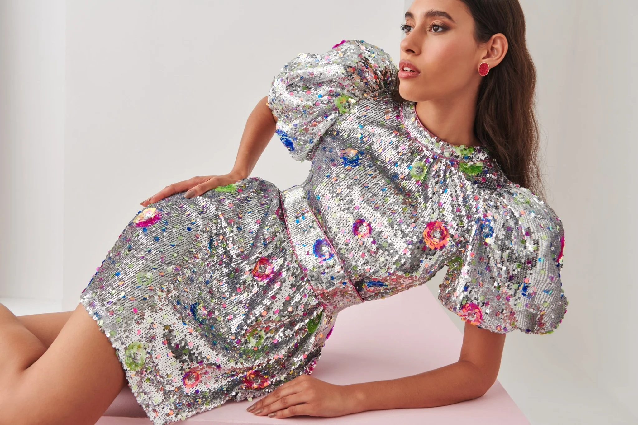 Wonderer Dress Silver - Image 5