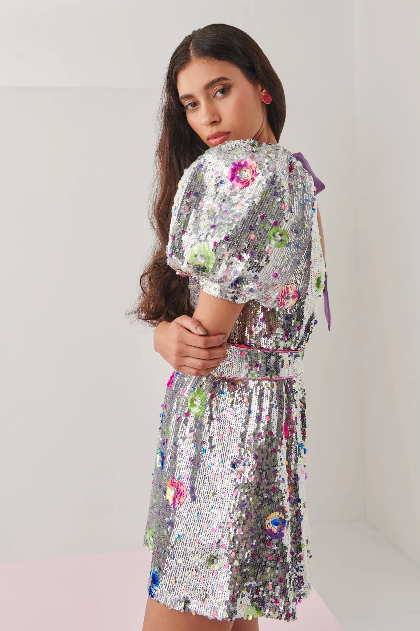 Wonderer Dress Silver - Image 6