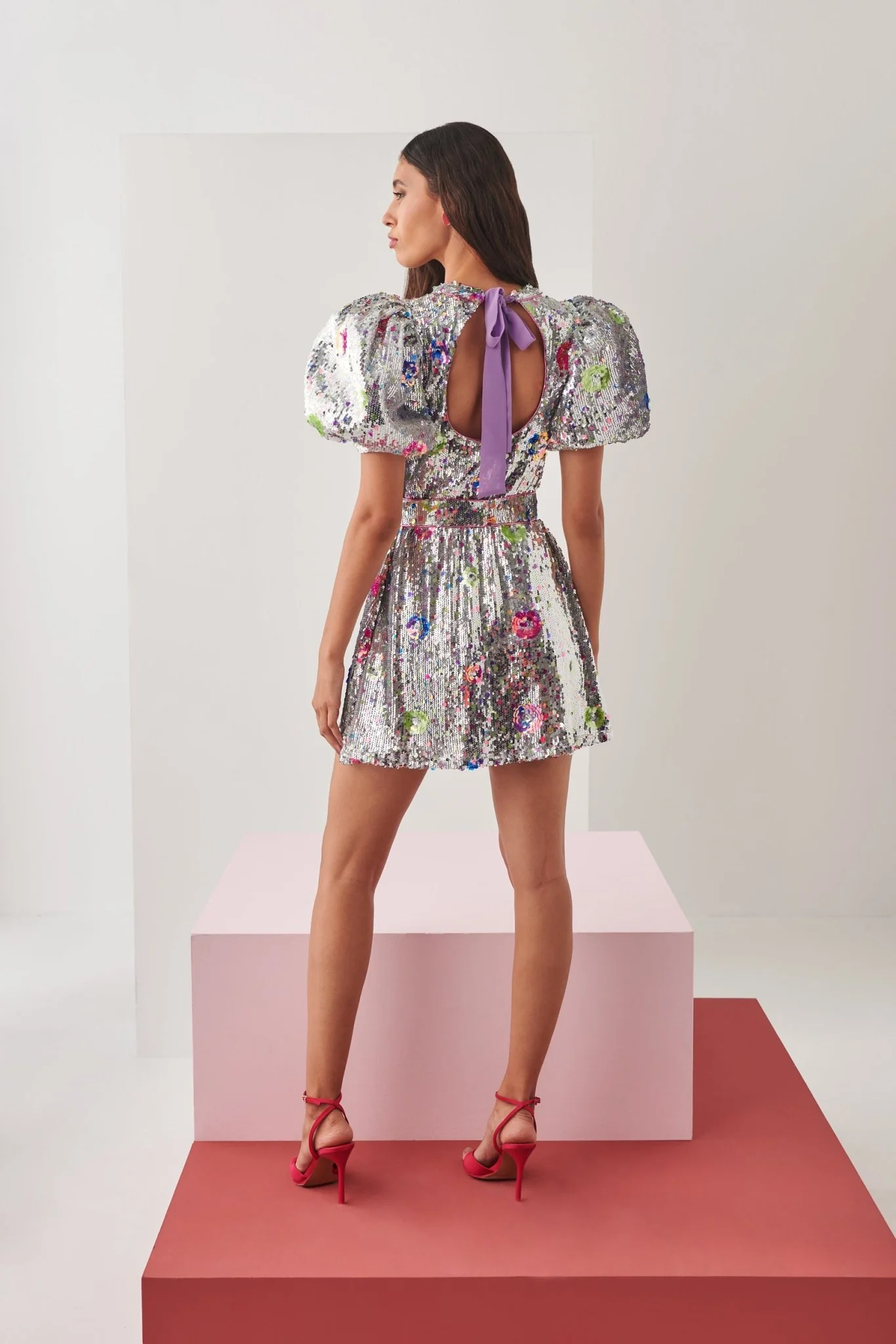 Wonderer Dress Silver - Image 7