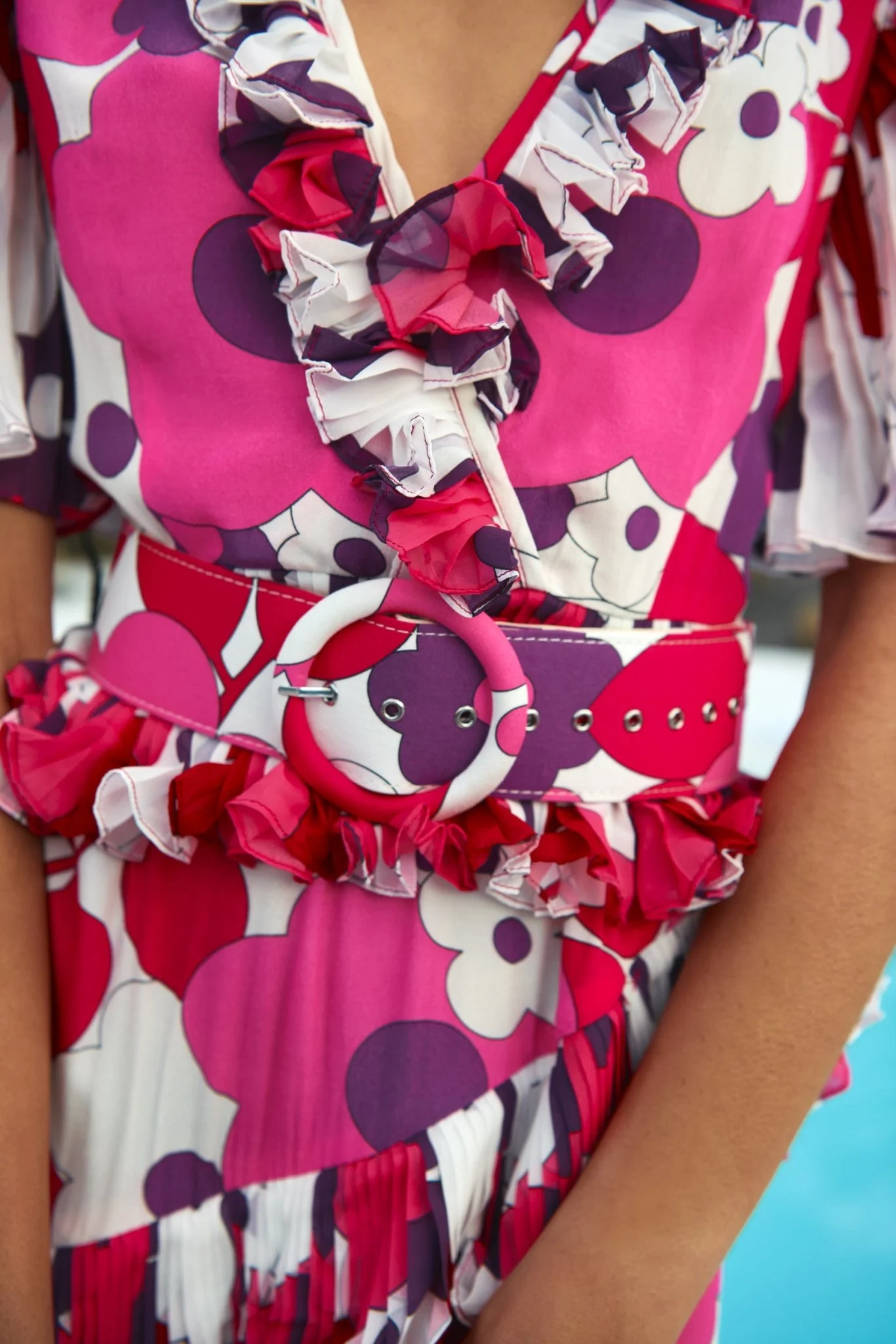 ZAFIRO DRESS - RED - Image 6