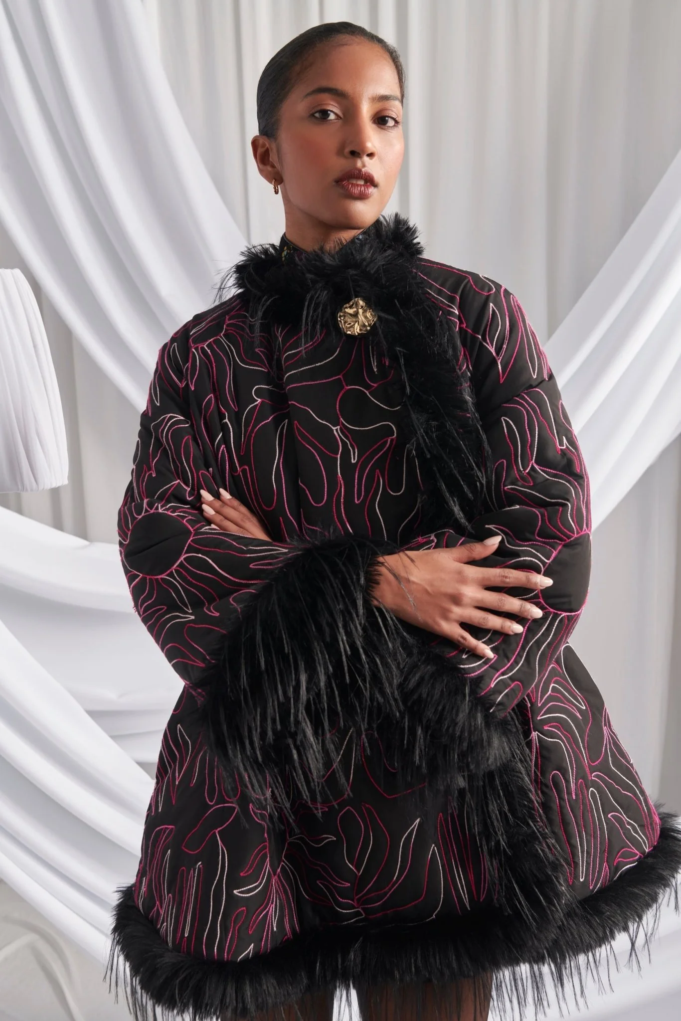 Zahrada Coat Black - Image 5