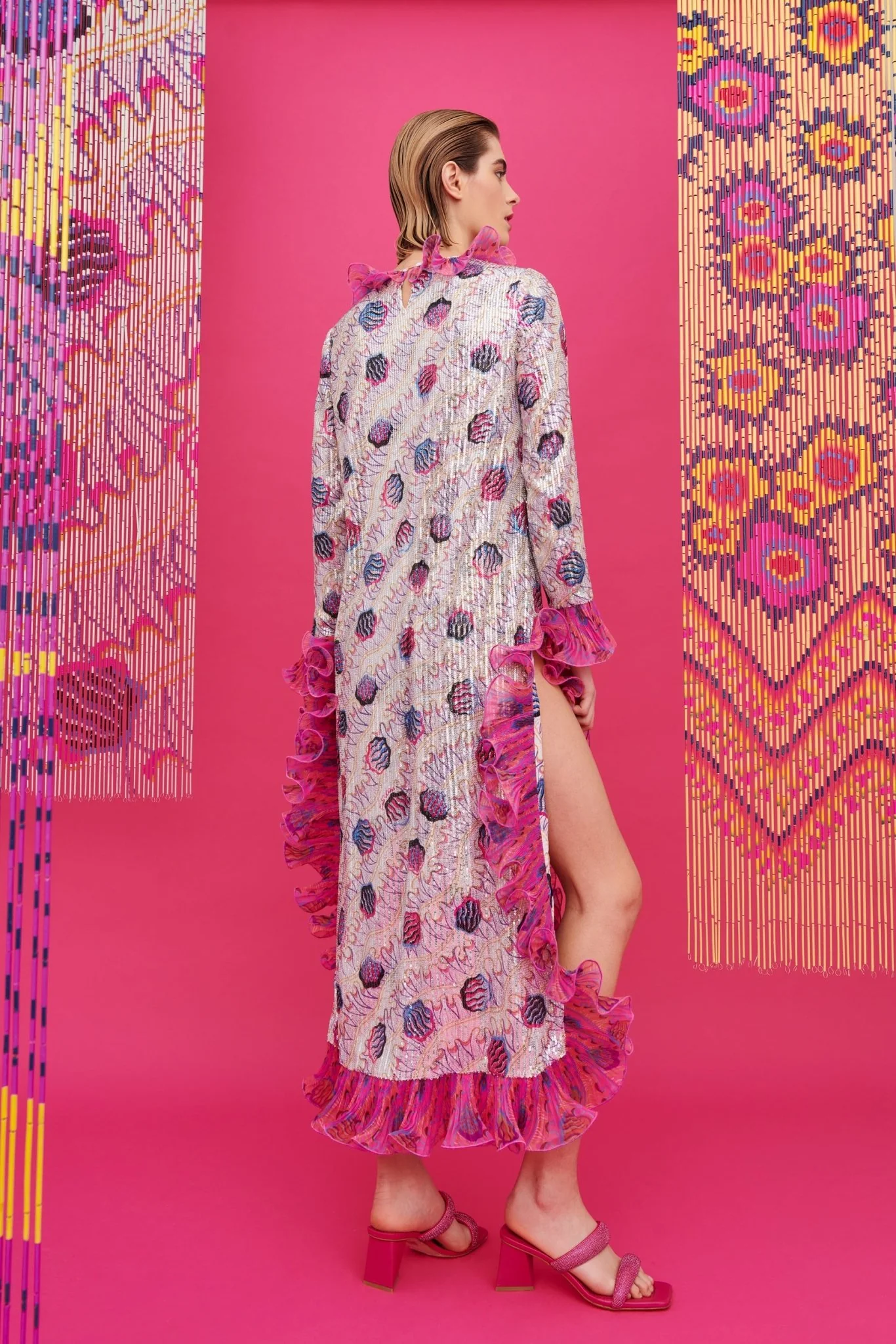ZANDRA DRESS SILVER - Image 5